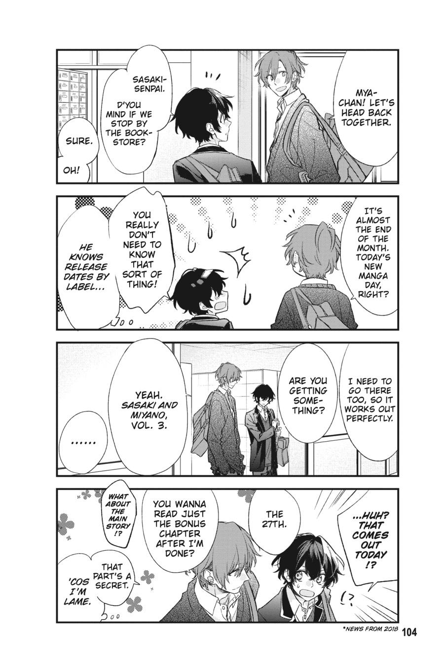 Sasaki and Miyano Chapter 46.5 - Page 9