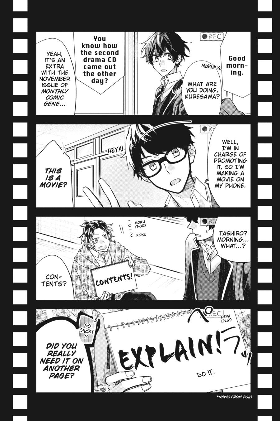 Sasaki and Miyano Chapter 46.5 - Page 15