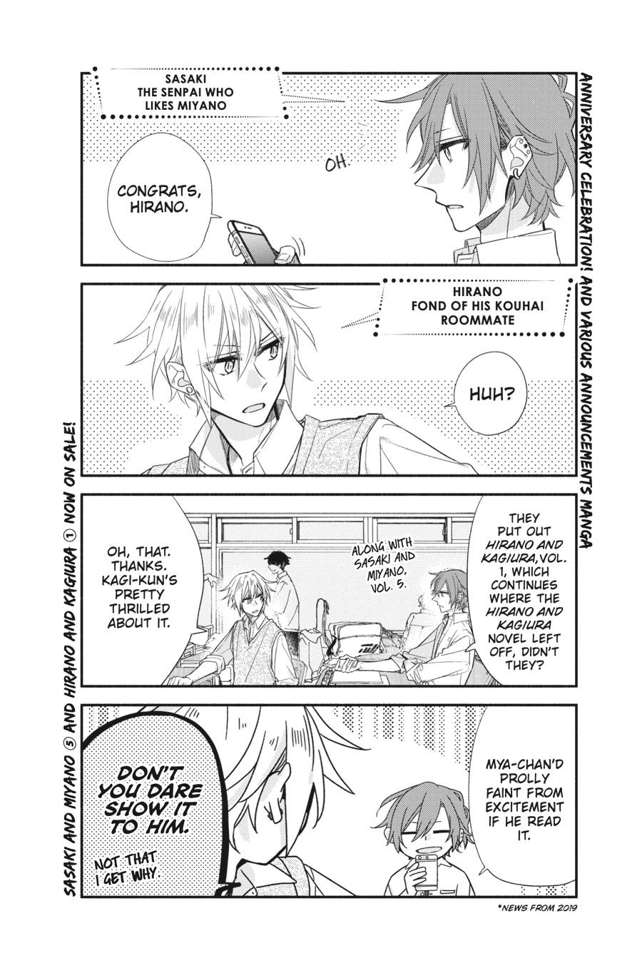 Sasaki and Miyano Chapter 46.5 - Page 19