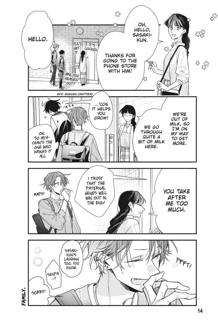 Sasaki and Miyano Chapter 47 - Page 14