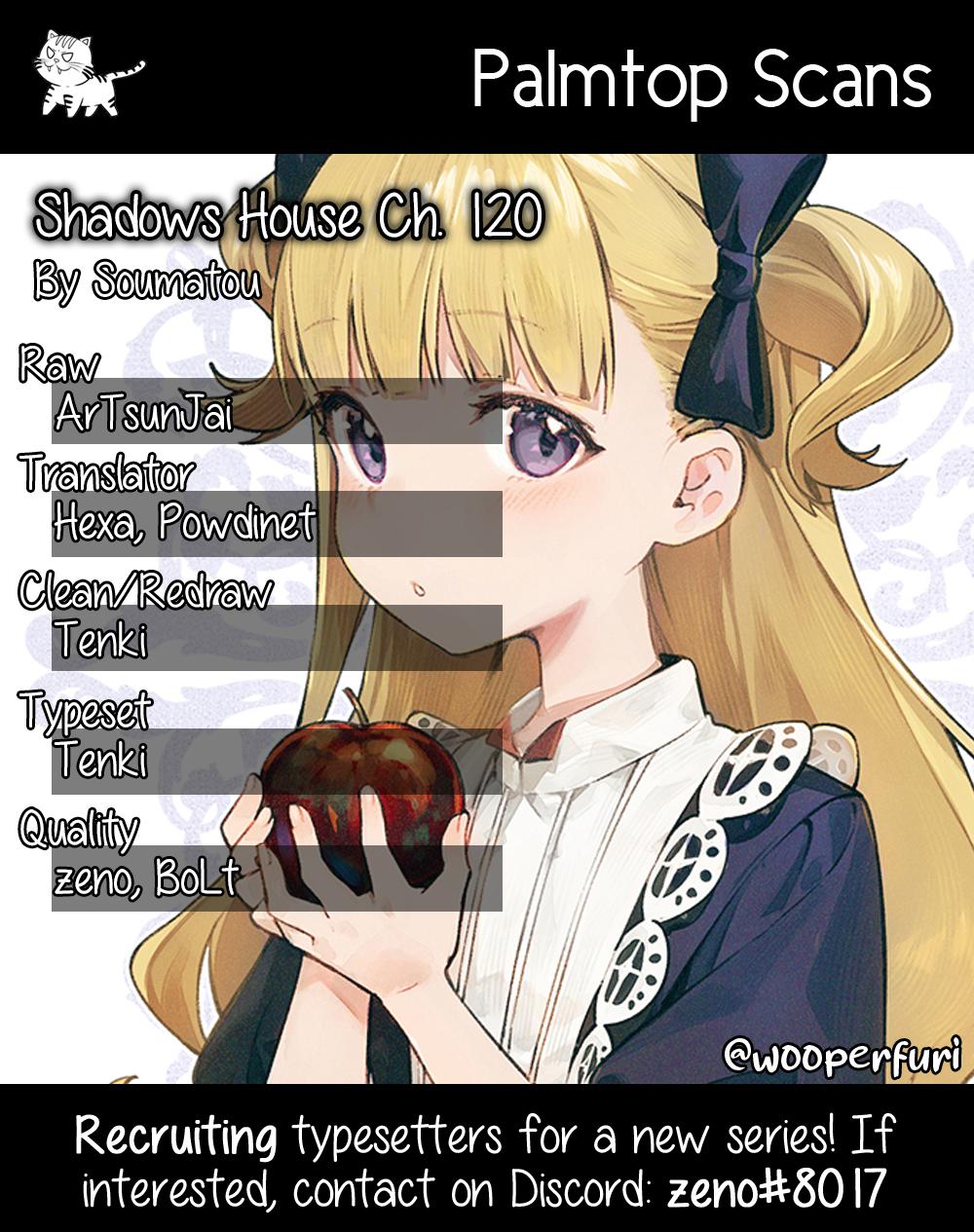 Shadows House Chapter 120 - Page 1