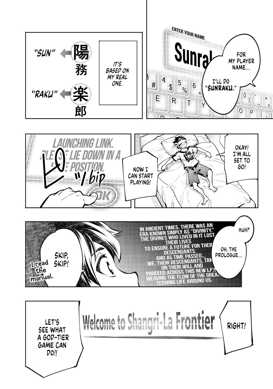 Shangri-La Frontier Chapter 1 - Page 26