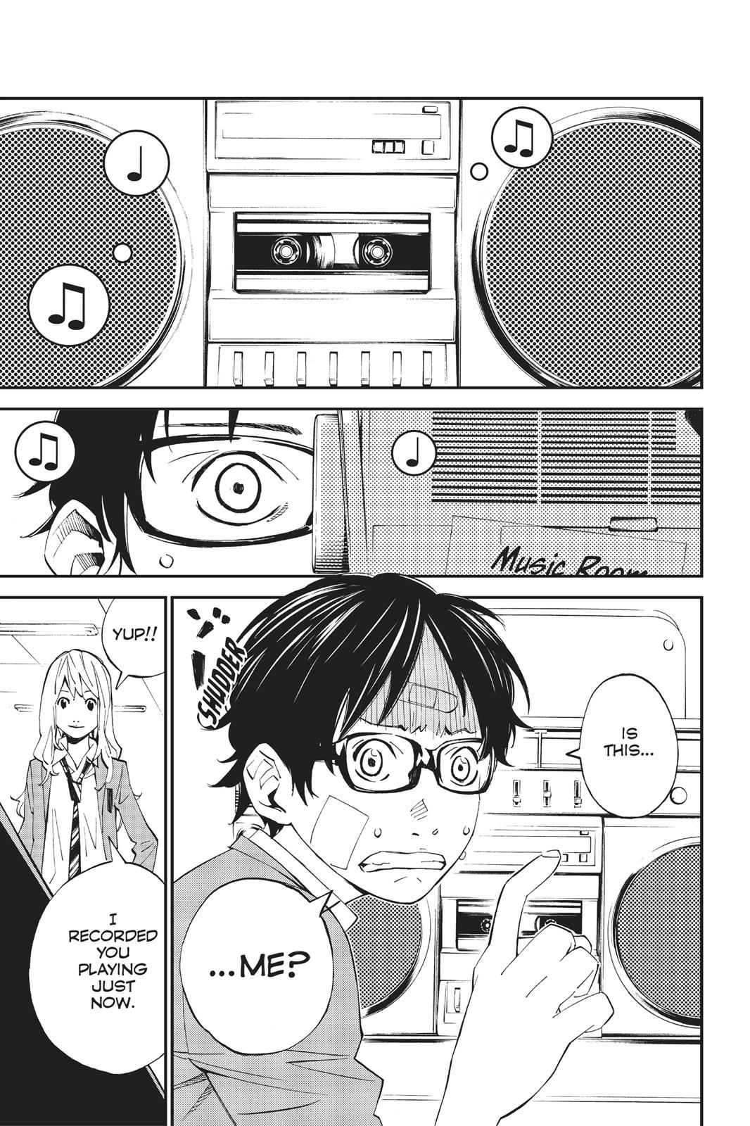 Your Lie in April Chapter 9 - Page 12