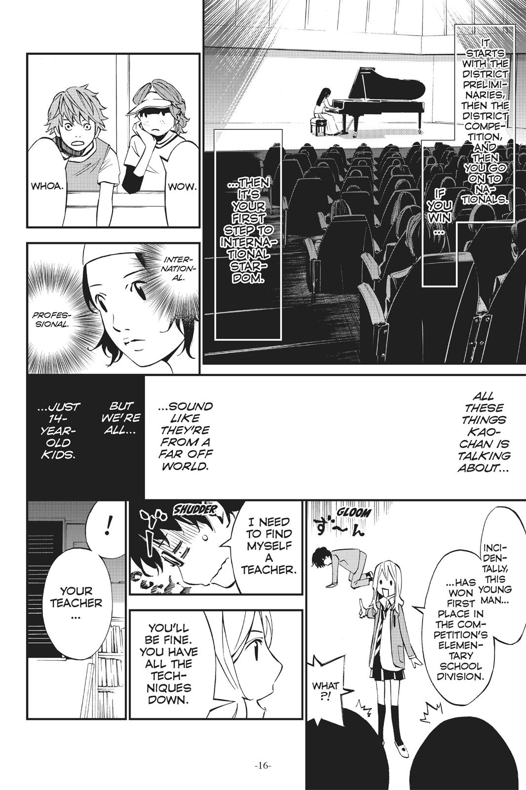 Your Lie in April Chapter 9 - Page 14
