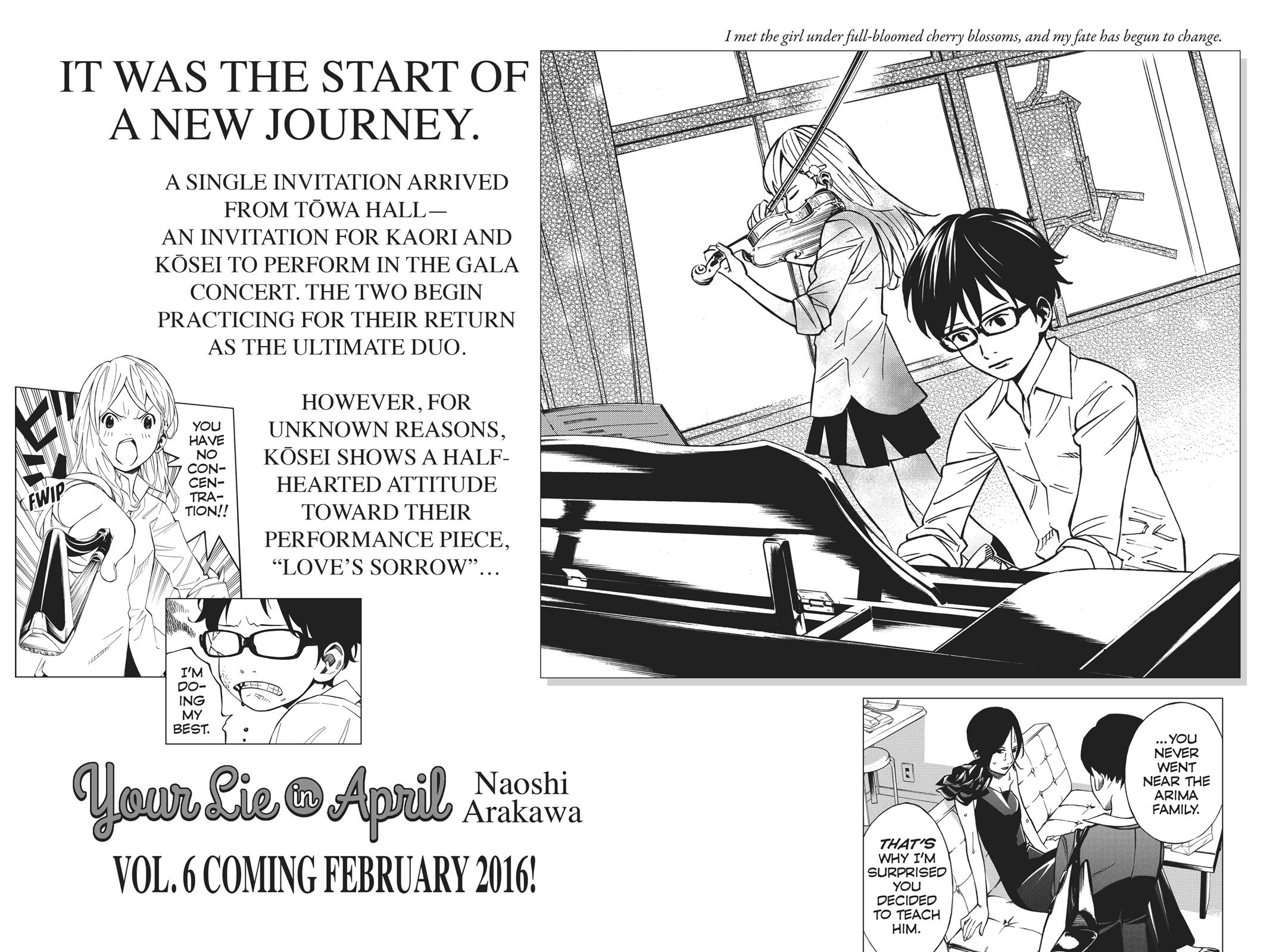 Your Lie in April Chapter 20 - Page 44