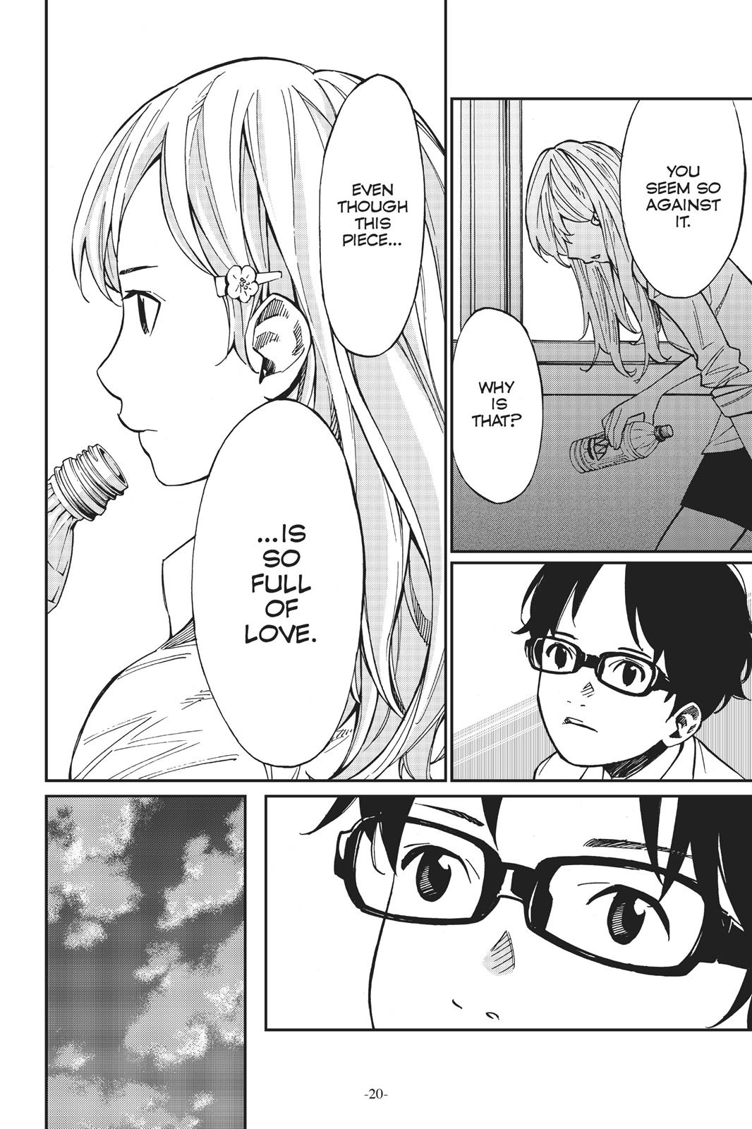 Your Lie in April Chapter 21 - Page 18