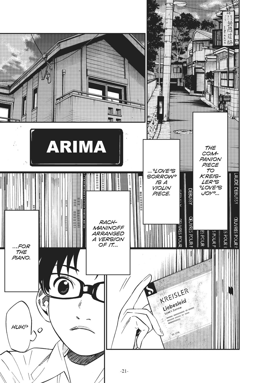 Your Lie in April Chapter 21 - Page 19