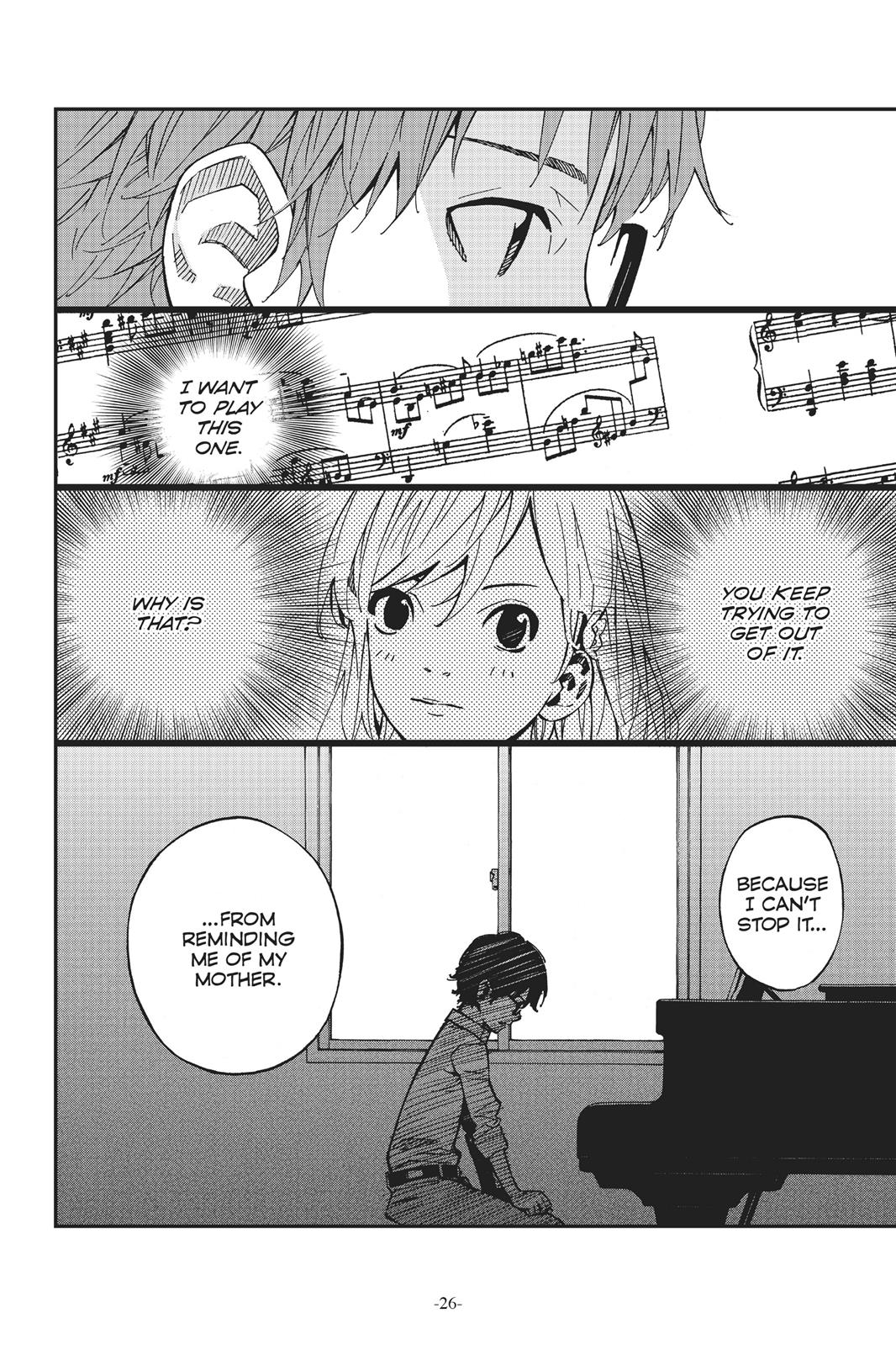 Your Lie in April Chapter 21 - Page 24
