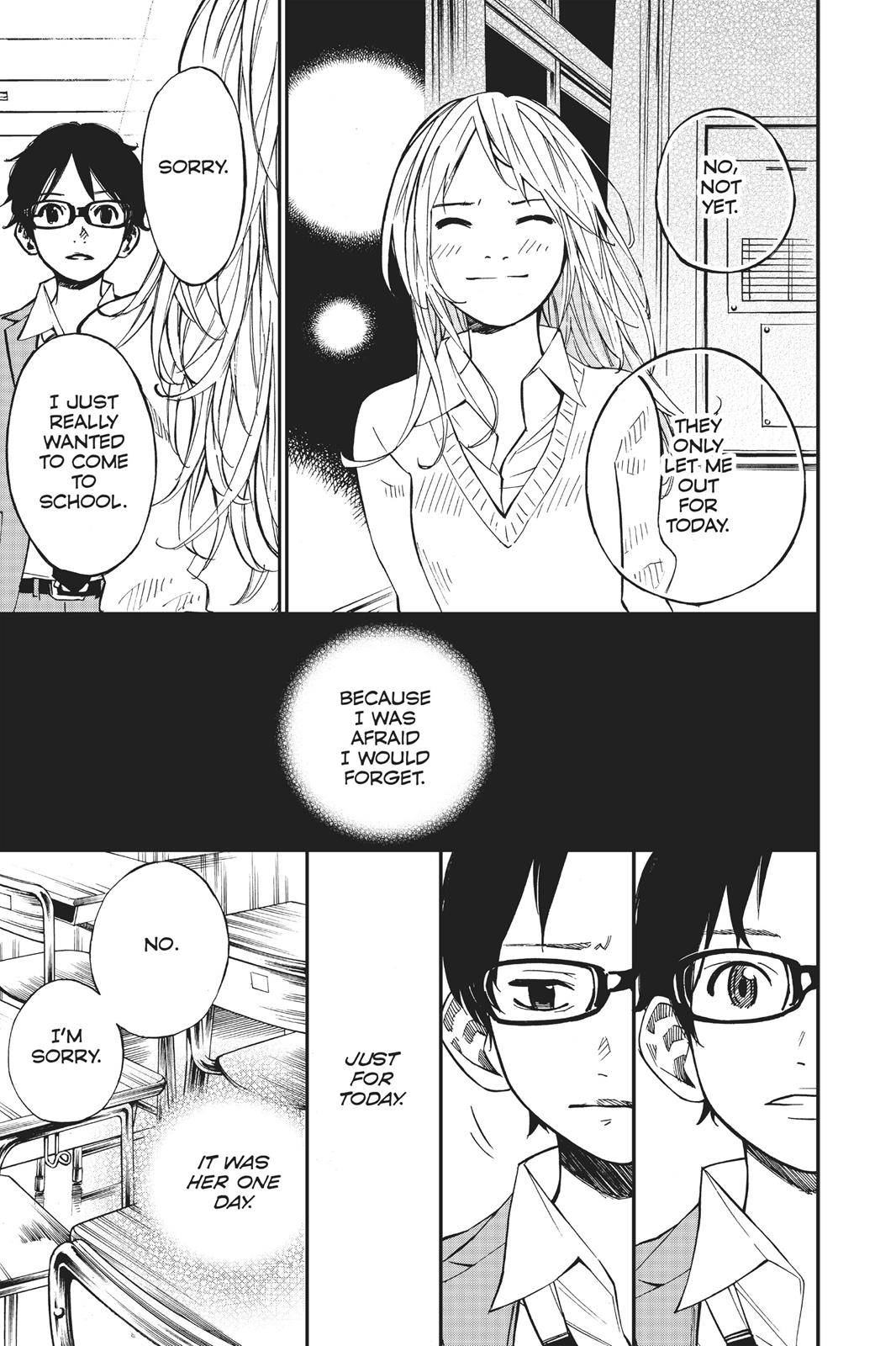 Your Lie in April Chapter 31 - Page 35
