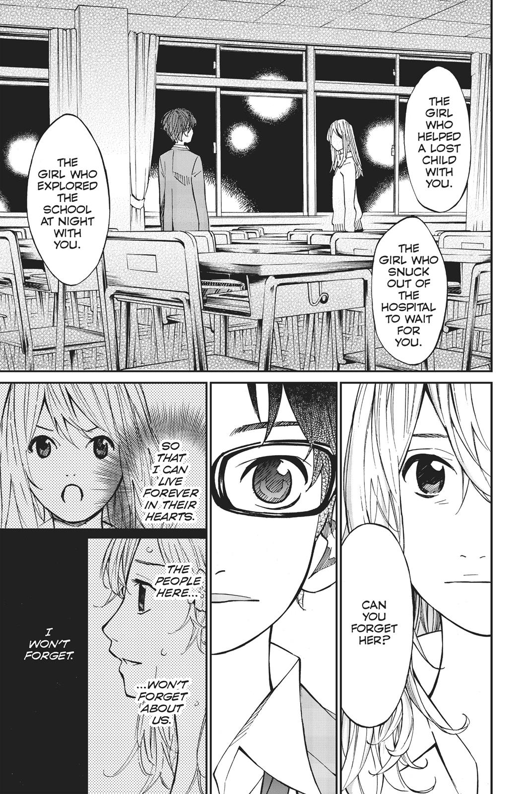 Your Lie in April Chapter 31 - Page 37