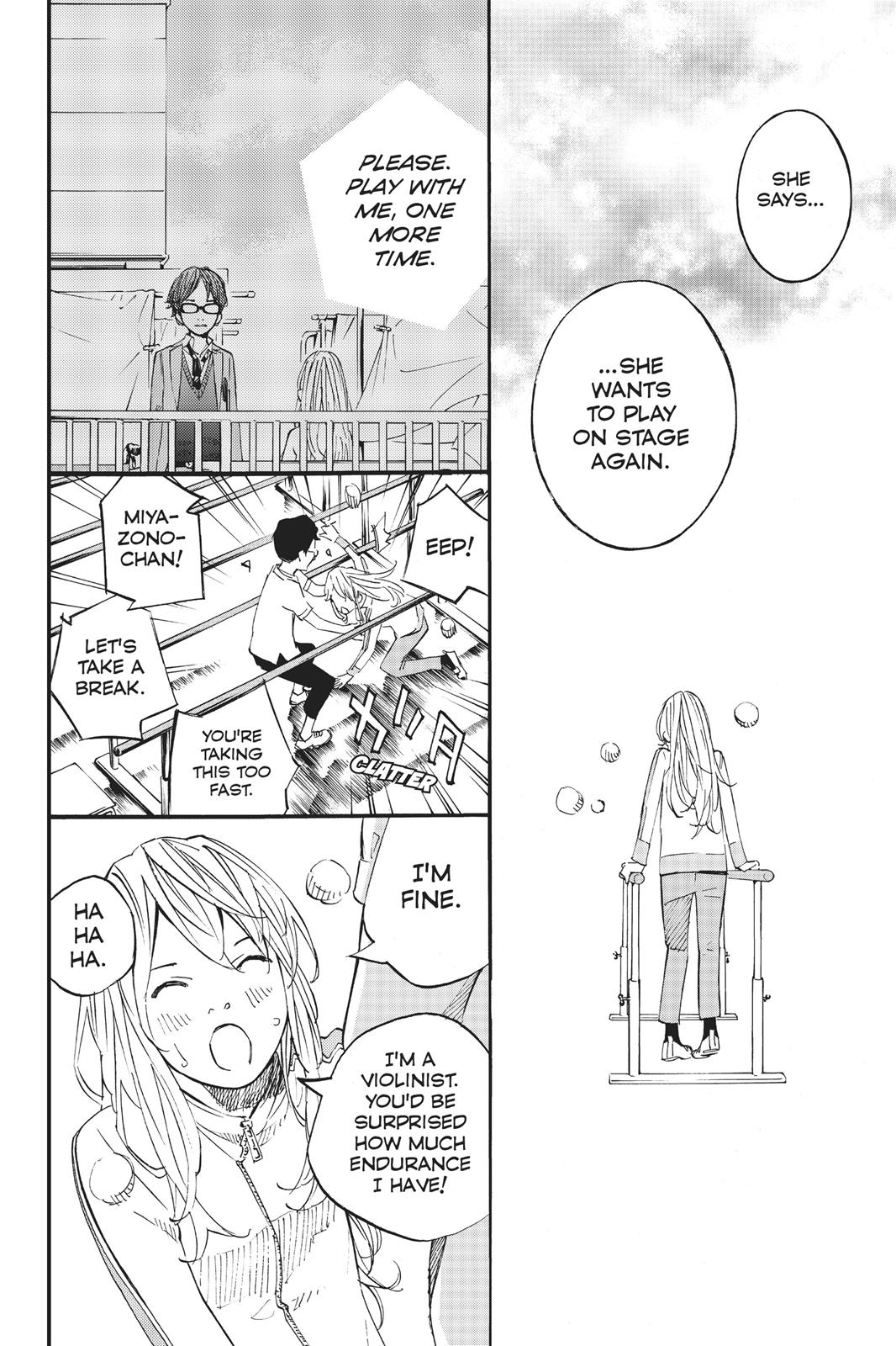Your Lie in April Chapter 37 - Page 20