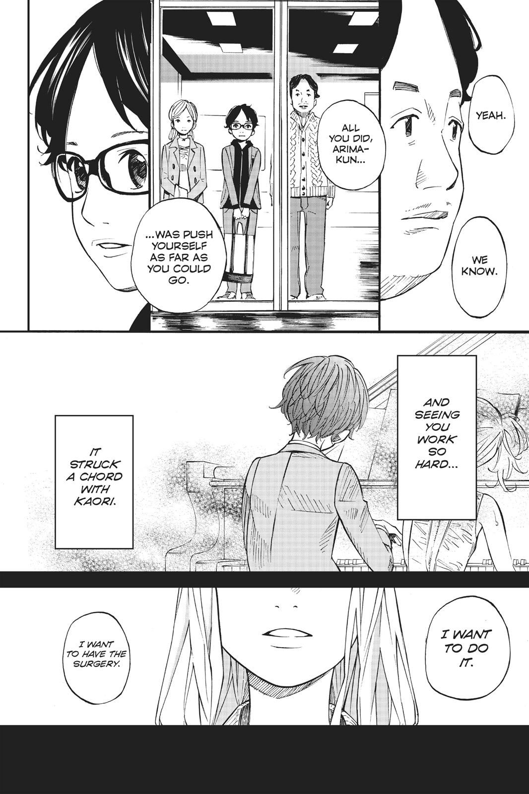 Your Lie in April Chapter 37 - Page 22