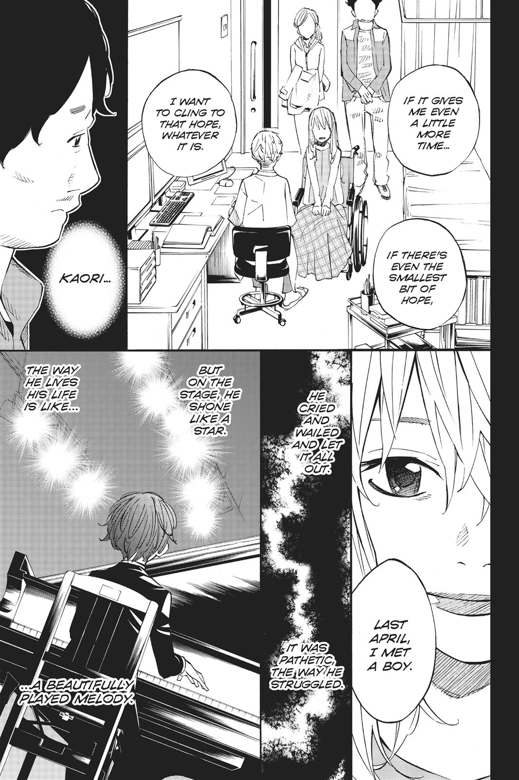 Your Lie in April Chapter 37 - Page 23