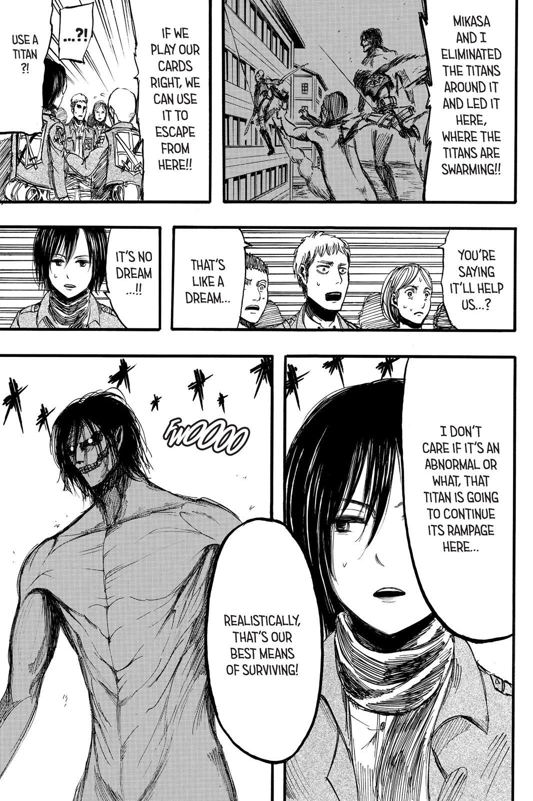 Attack on Titan Chapter 8 - Page 34