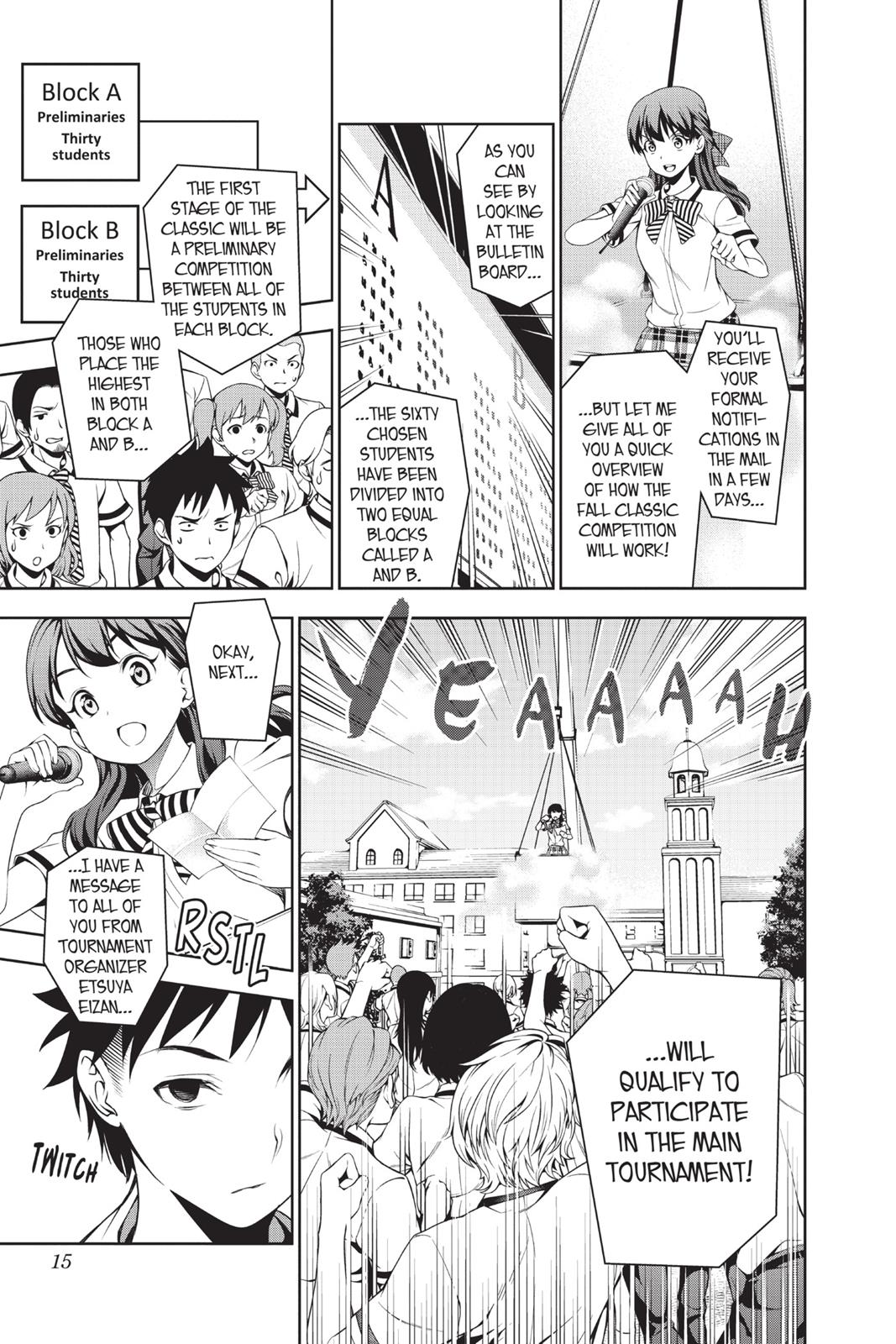 Food Wars!: Shokugeki no Soma Chapter 40 - Page 15