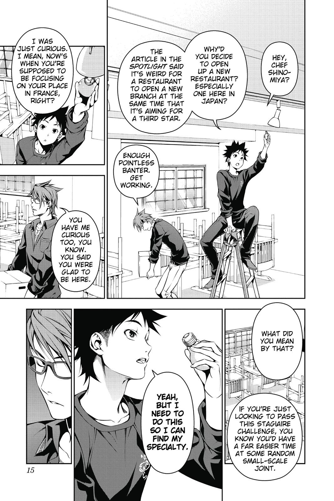 Food Wars!: Shokugeki no Soma Chapter 110 - Page 15