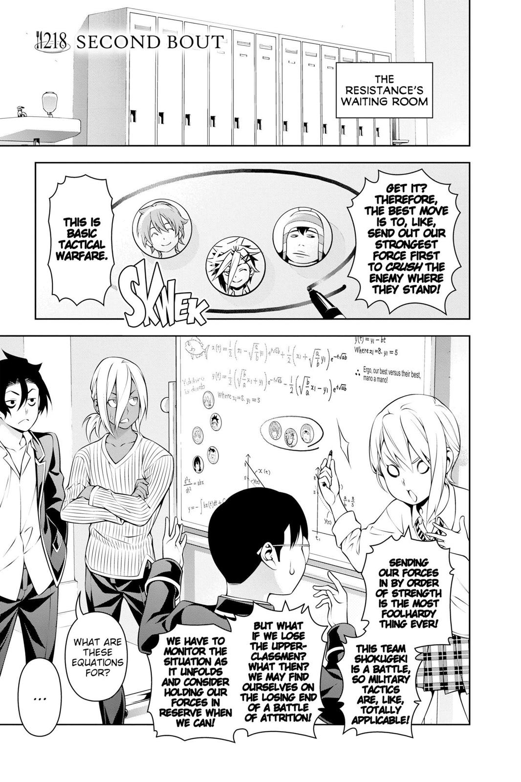 Food Wars!: Shokugeki no Soma Chapter 218 - Page 8