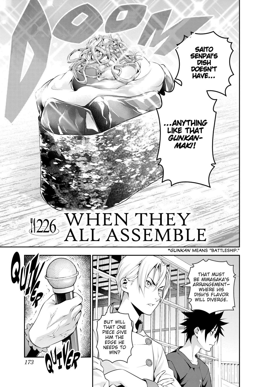 Food Wars!: Shokugeki no Soma Chapter 226 - Page 3
