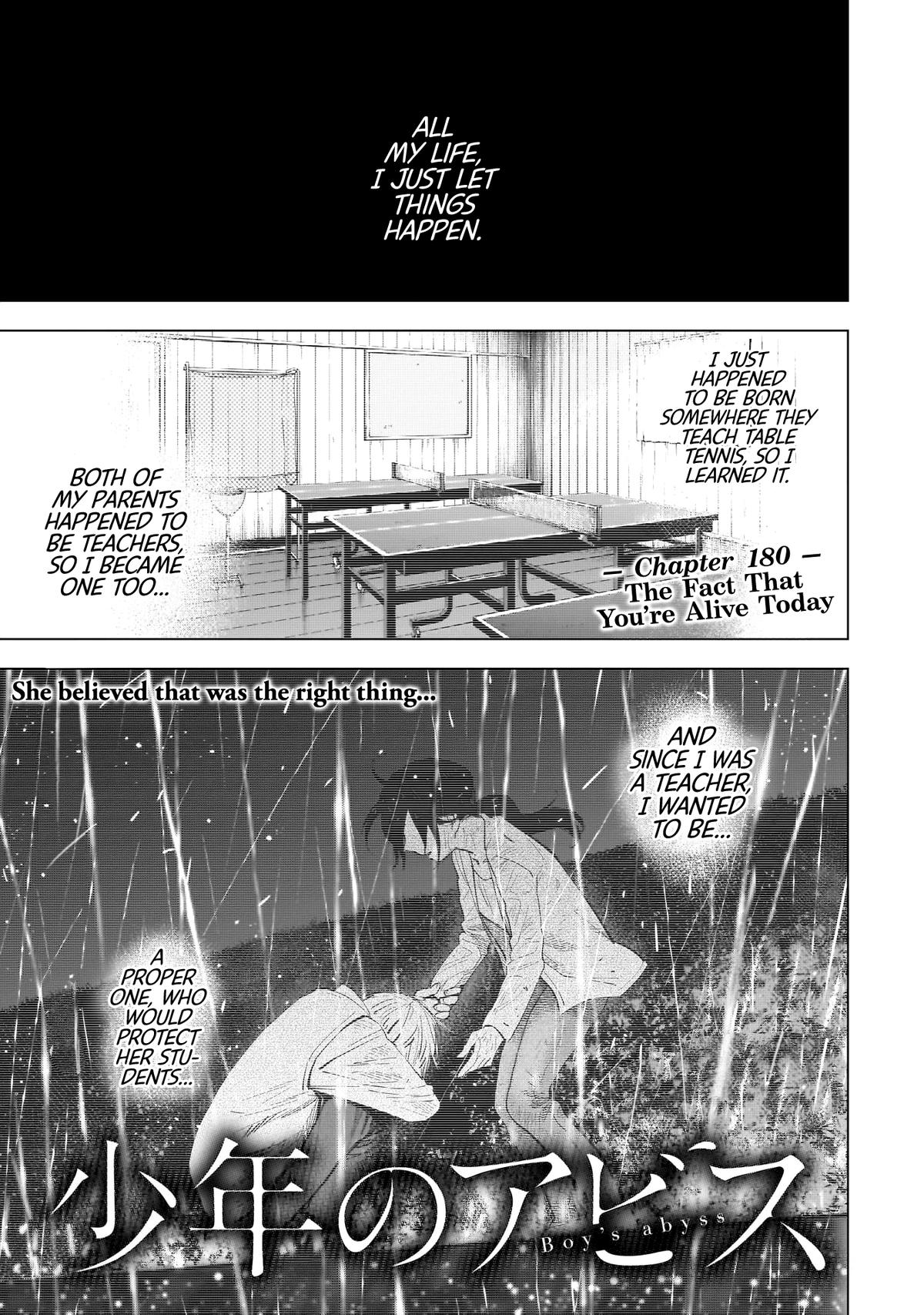 Boy's Abyss Chapter 180 - Page 2