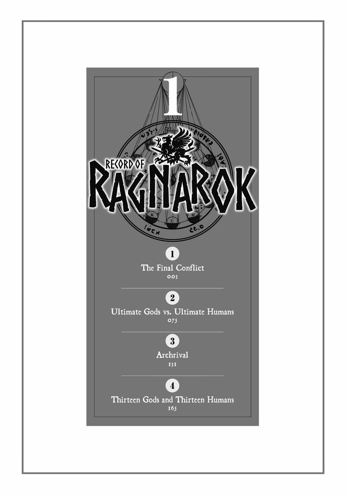 Record of Ragnarok Chapter 1 - Page 3