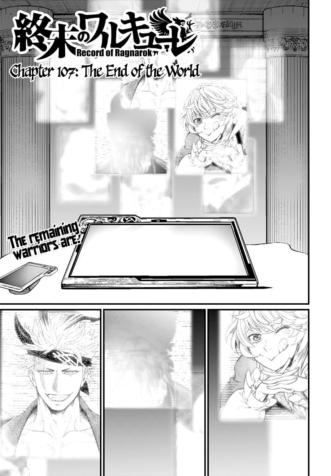 Record of Ragnarok Chapter 107 - Page 1