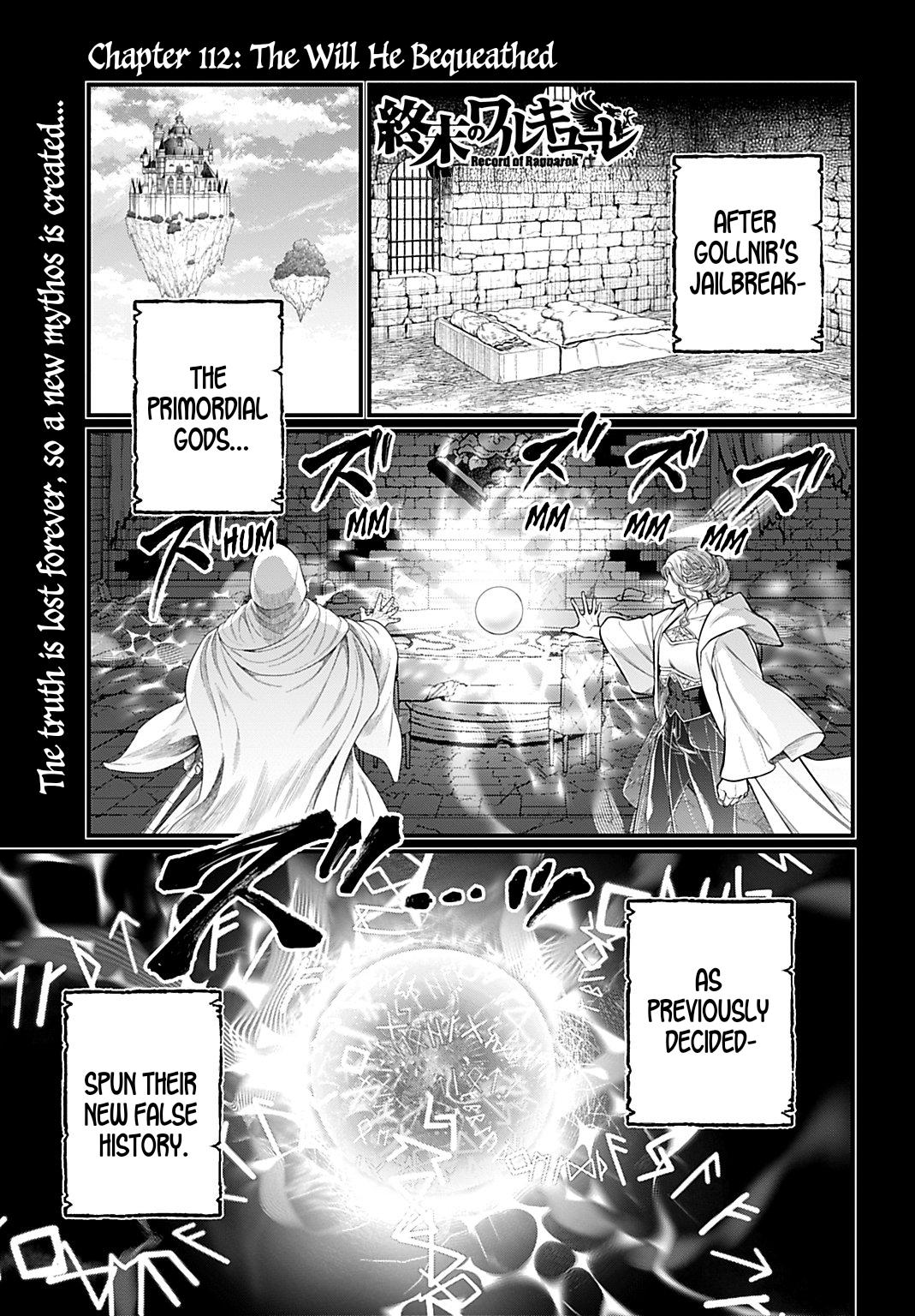 Record of Ragnarok Chapter 112 - Page 1