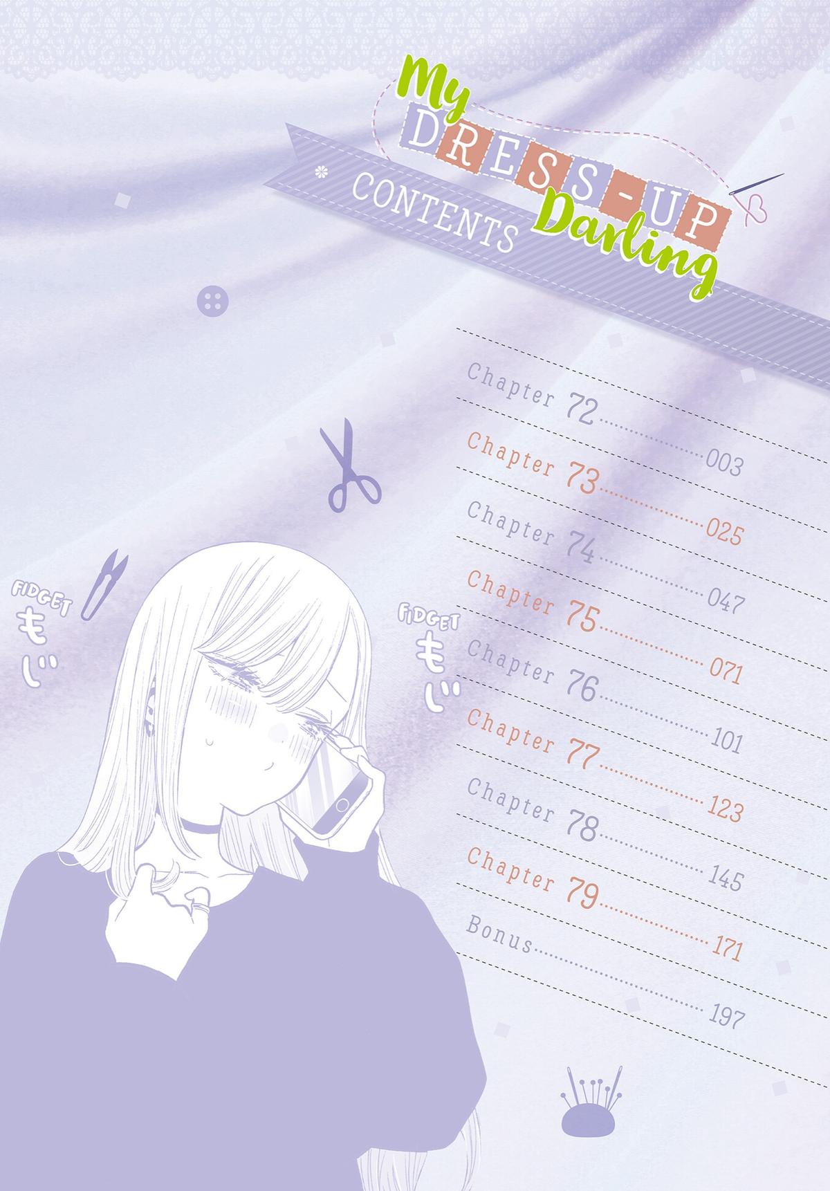 My Dress-Up Darling Chapter 72 - Page 3