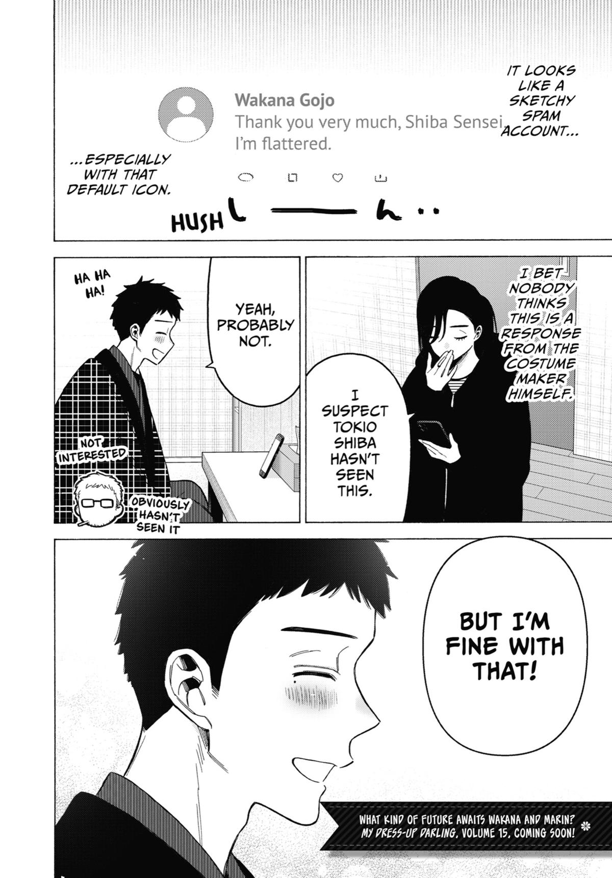 My Dress-Up Darling Chapter 109.5 - Page 12