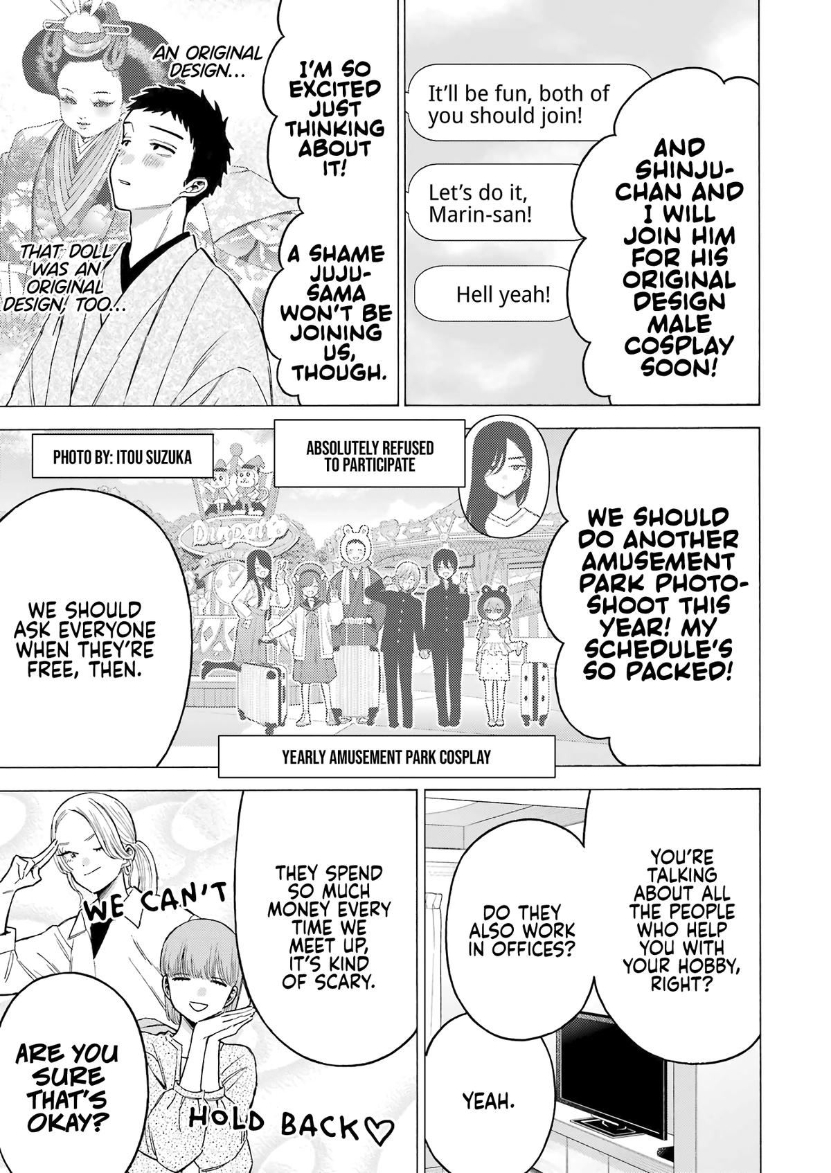 My Dress-Up Darling Chapter 115.5 - Page 9