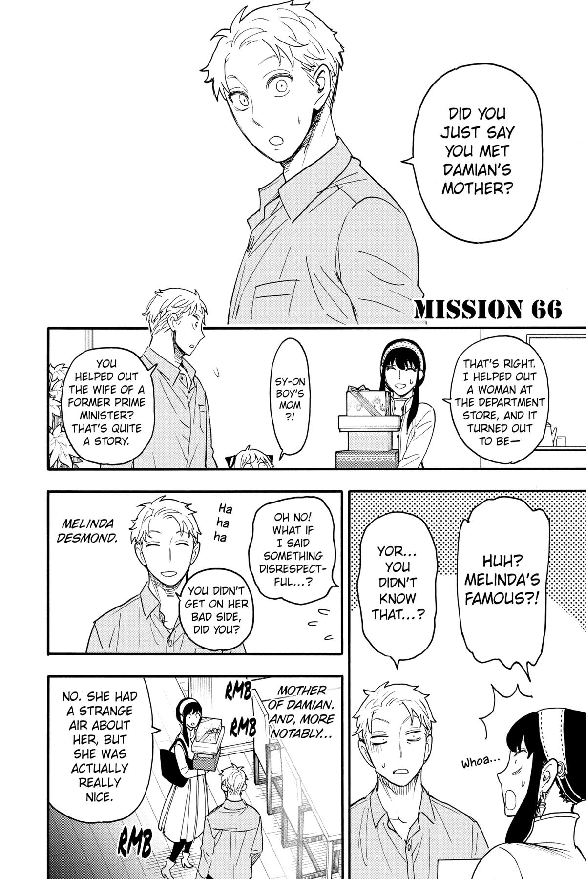 Spy x Family Chapter 66 - Page 1