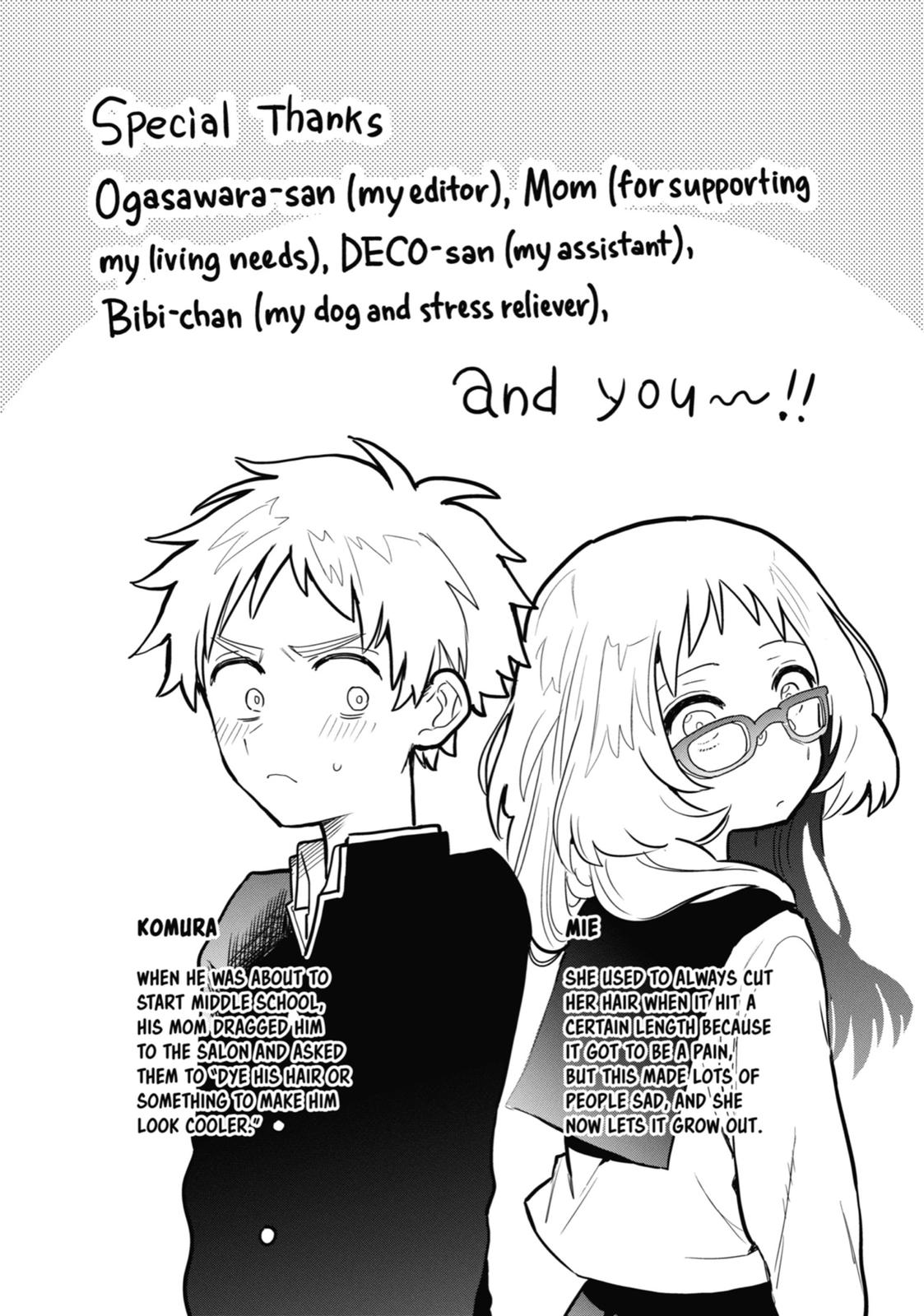 The Girl I Like Forgot Her Glasses Chapter 14.5 - Page 7