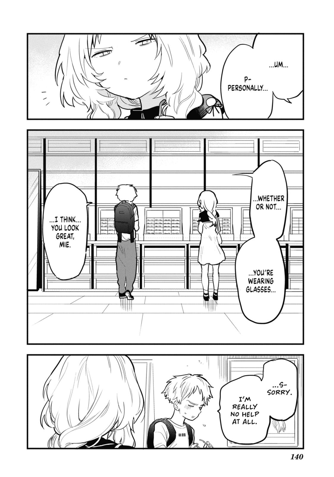 The Girl I Like Forgot Her Glasses Chapter 28 - Page 14