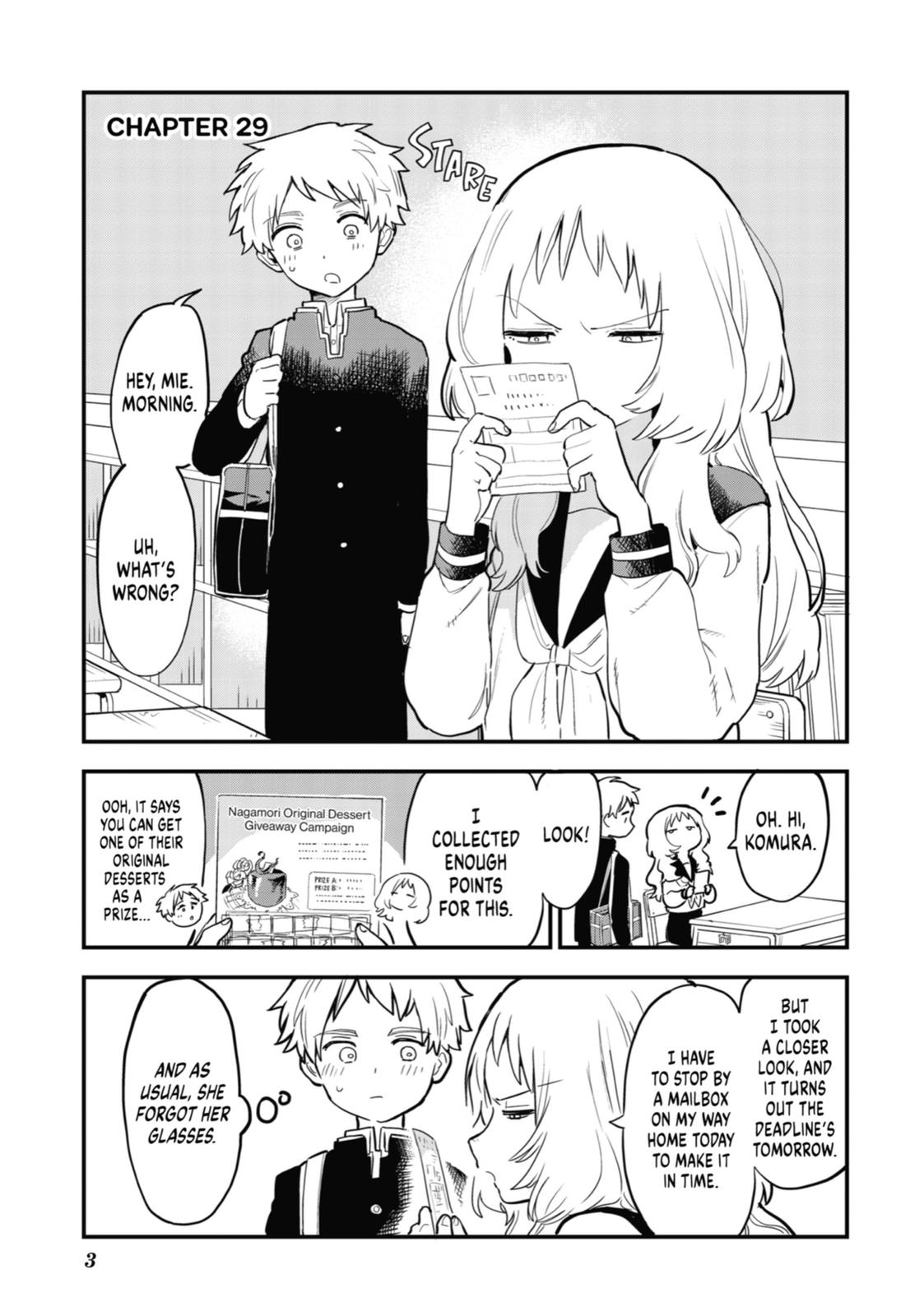 The Girl I Like Forgot Her Glasses Chapter 29 - Page 4