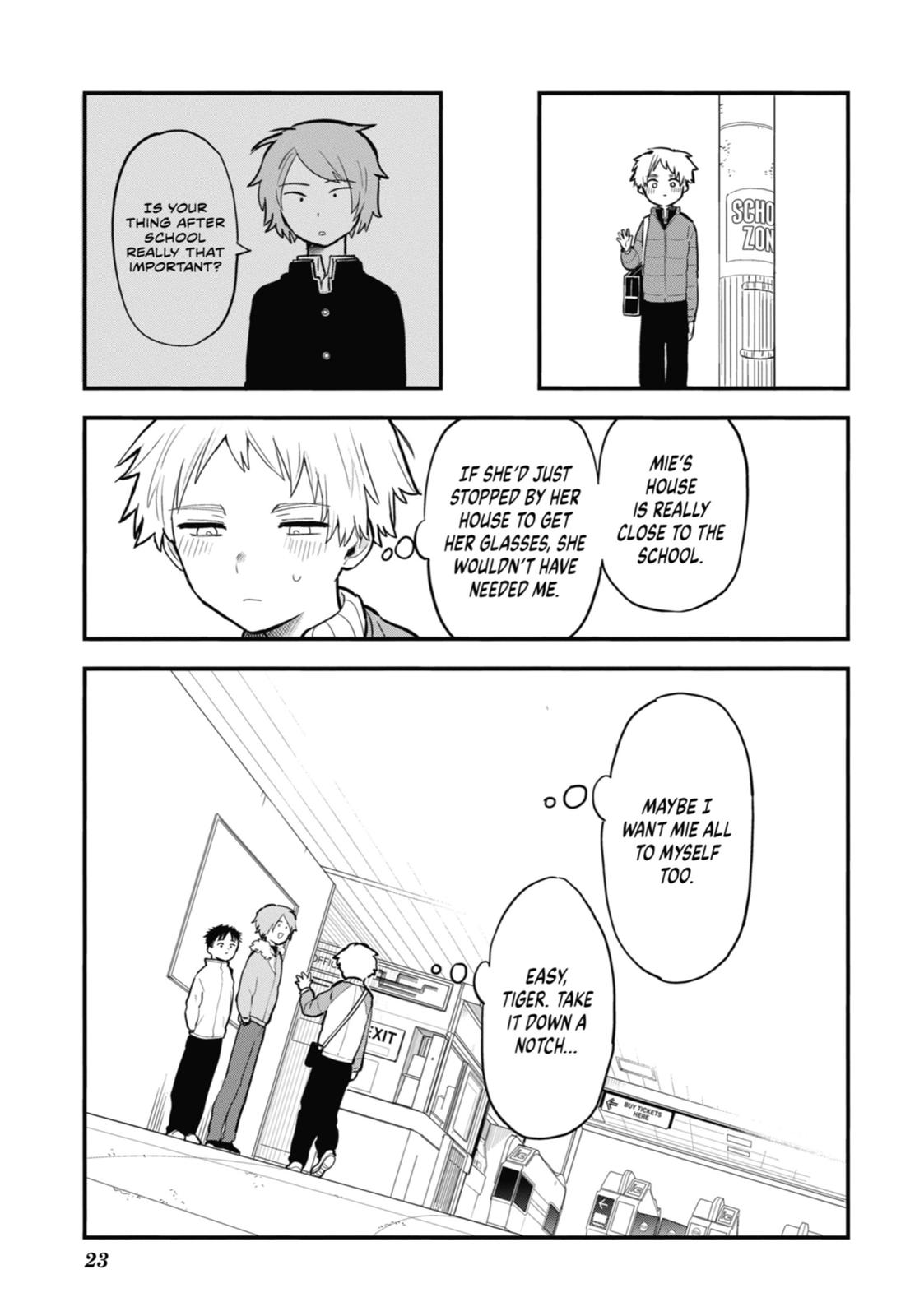 The Girl I Like Forgot Her Glasses Chapter 29 - Page 24