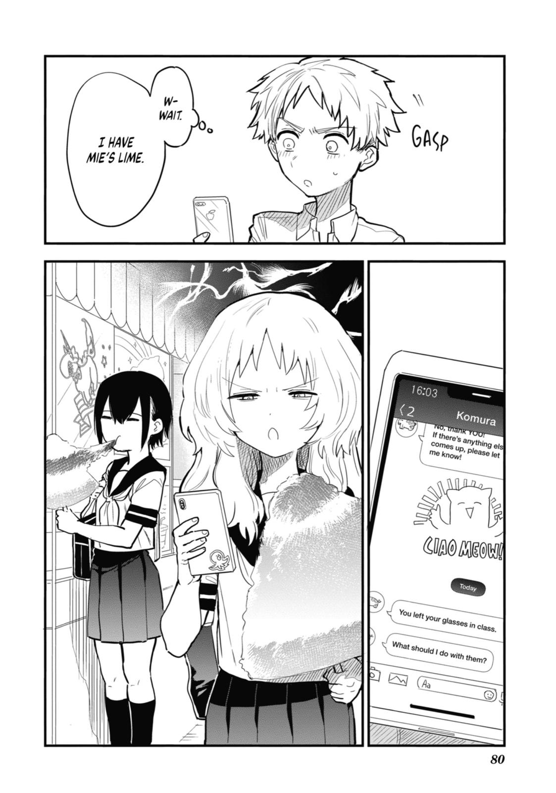 The Girl I Like Forgot Her Glasses Chapter 35 - Page 6