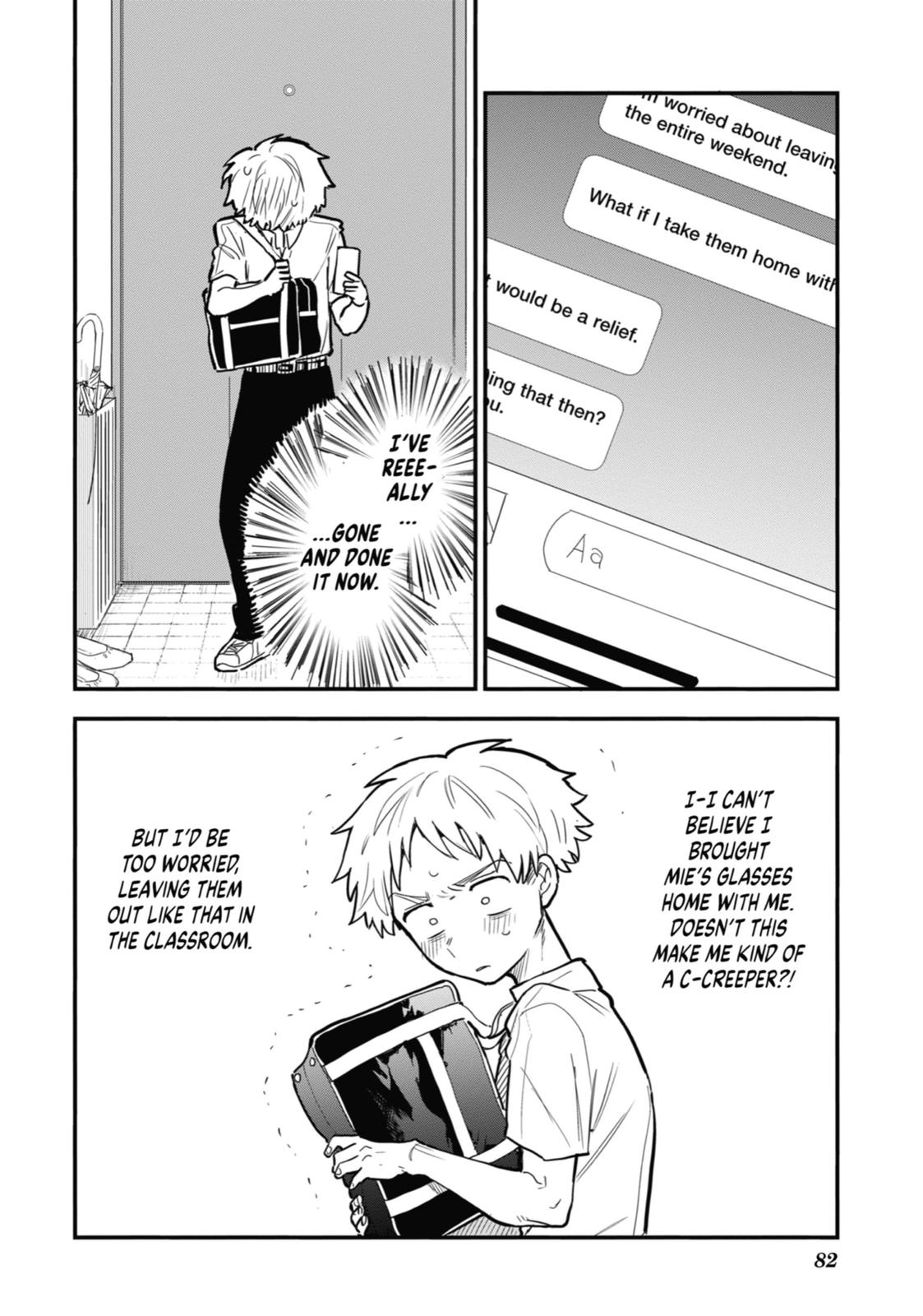The Girl I Like Forgot Her Glasses Chapter 35 - Page 8