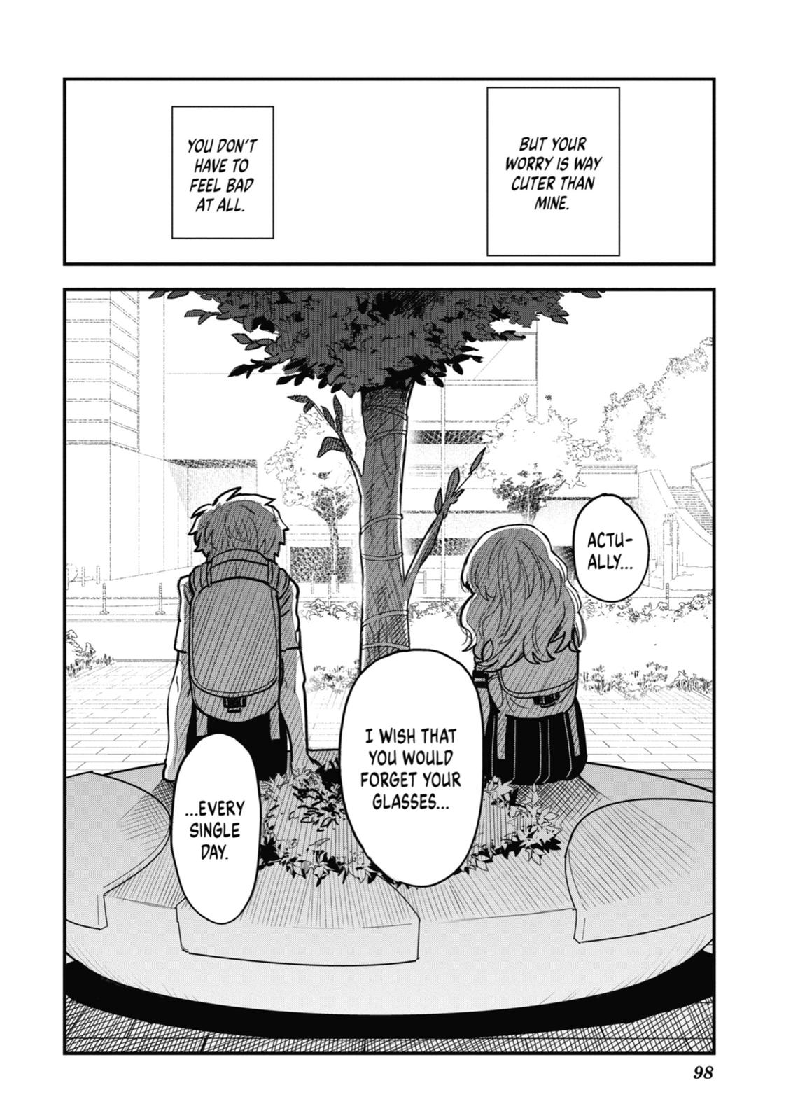 The Girl I Like Forgot Her Glasses Chapter 49 - Page 14