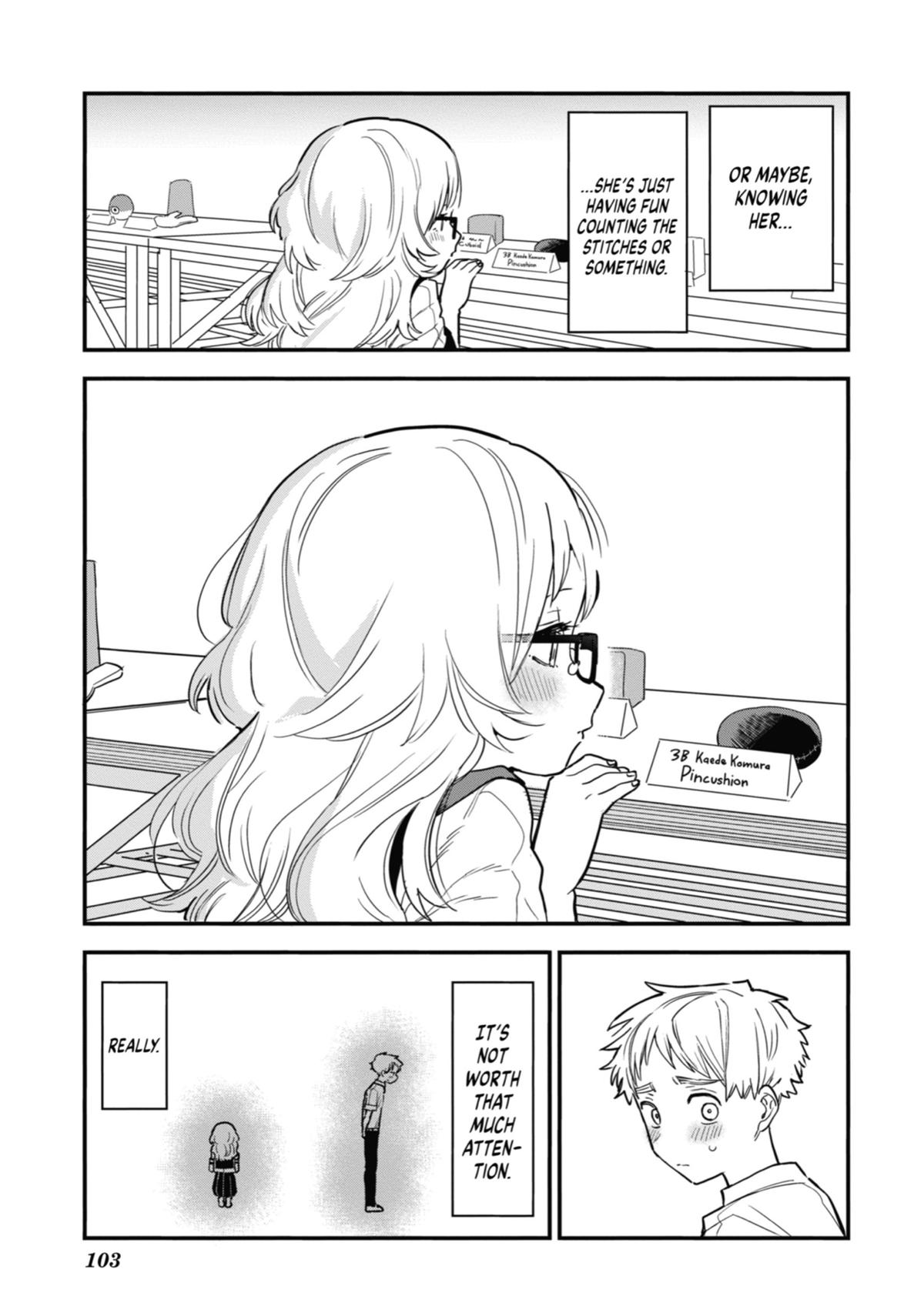 The Girl I Like Forgot Her Glasses Chapter 57 - Page 9