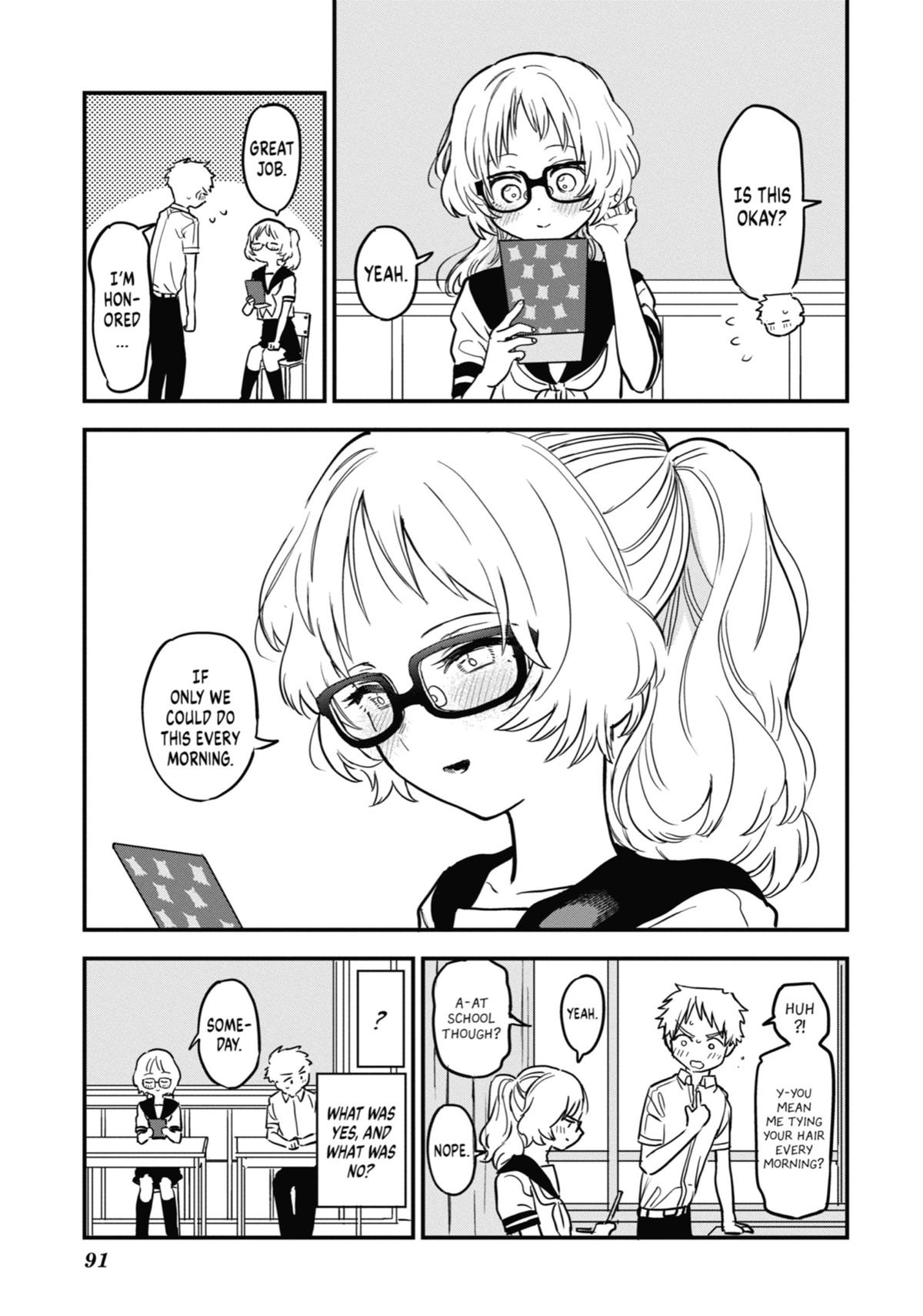 The Girl I Like Forgot Her Glasses Chapter 65 - Page 3