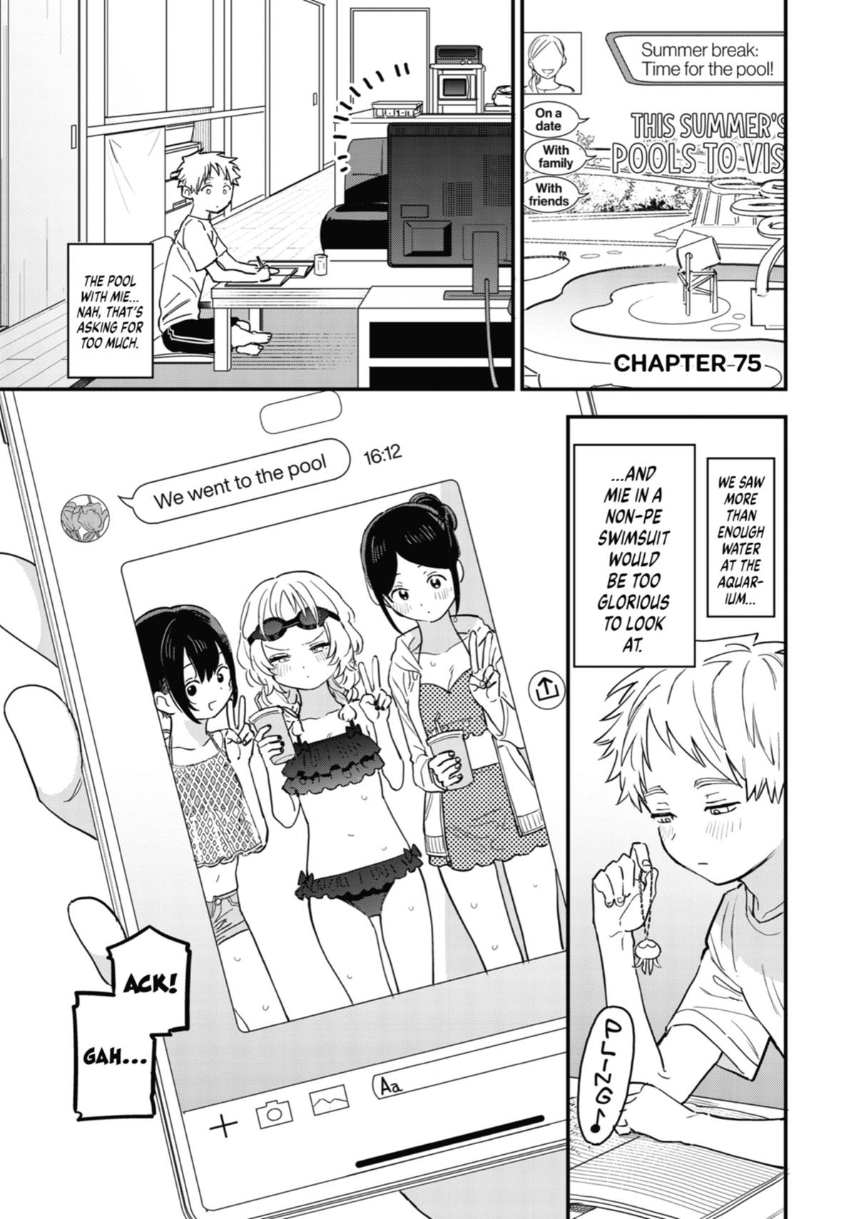 The Girl I Like Forgot Her Glasses Chapter 75 - Page 4