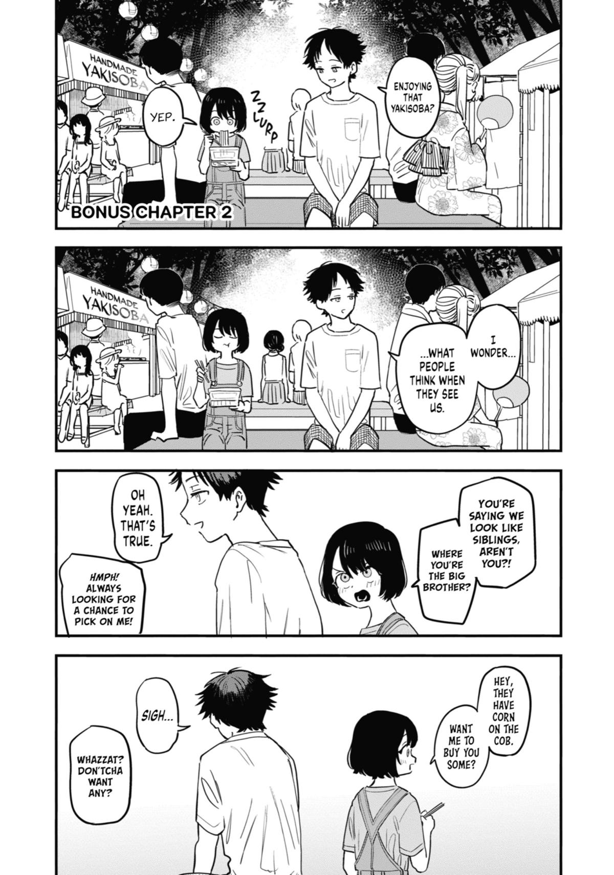 The Girl I Like Forgot Her Glasses Chapter 81.5 - Page 3