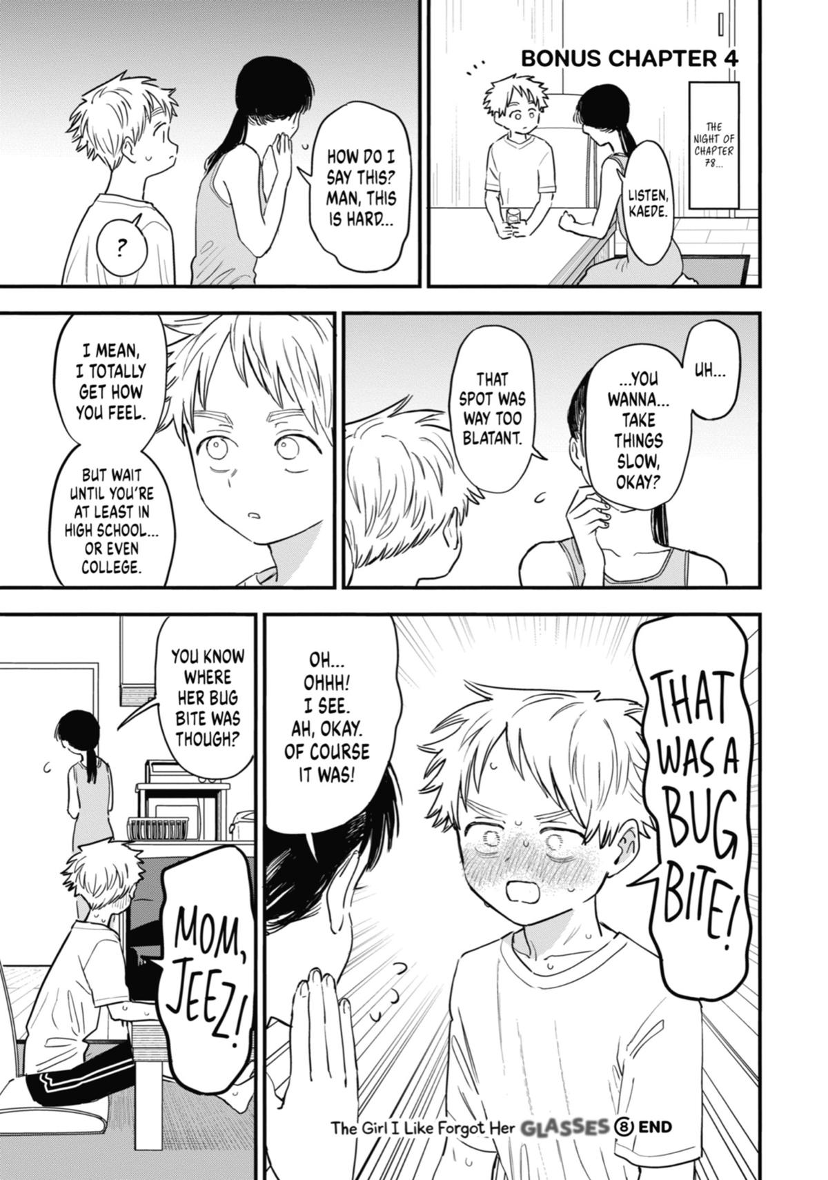 The Girl I Like Forgot Her Glasses Chapter 81.5 - Page 5