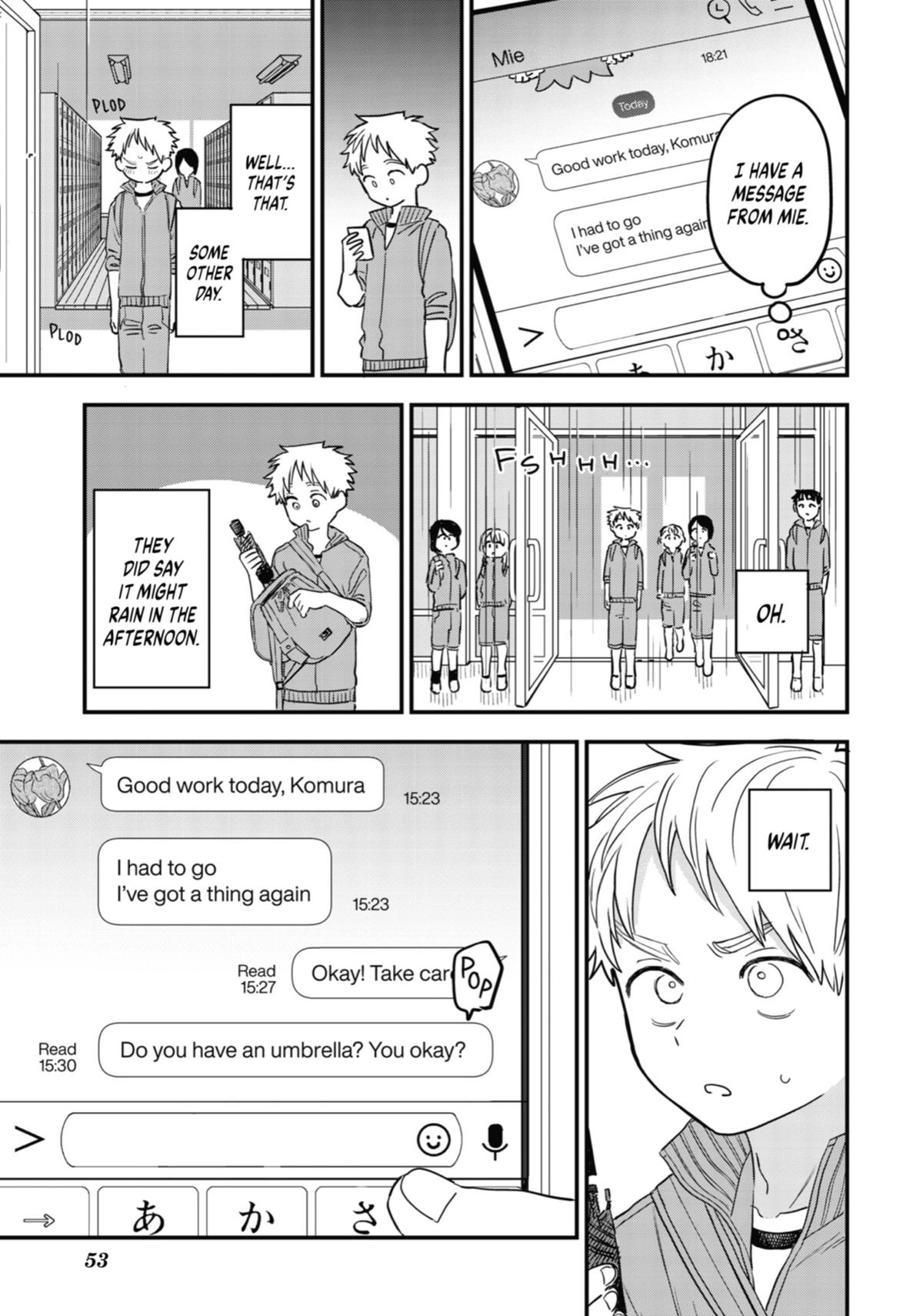 The Girl I Like Forgot Her Glasses Chapter 85 - Page 3
