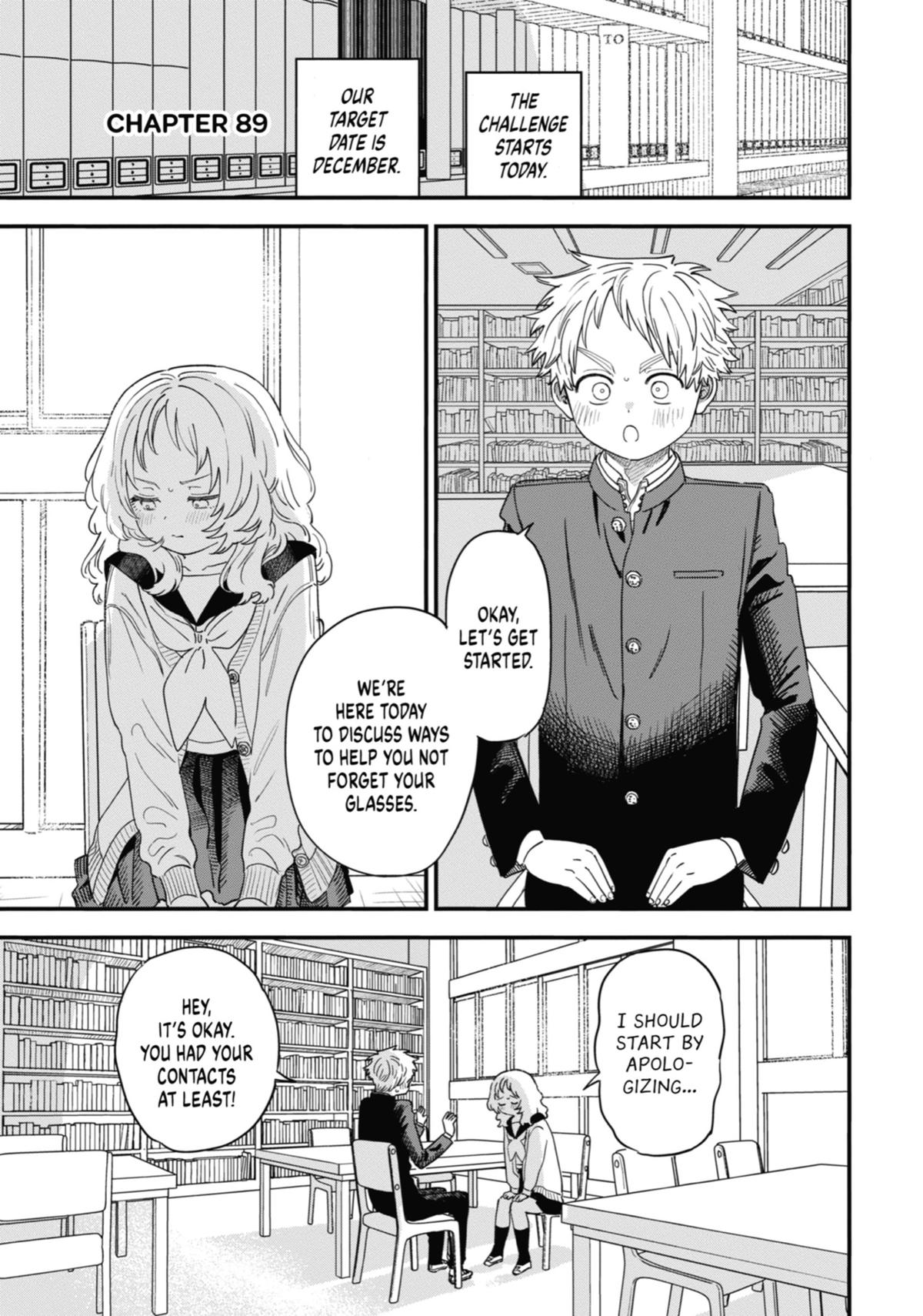 The Girl I Like Forgot Her Glasses Chapter 89 - Page 4
