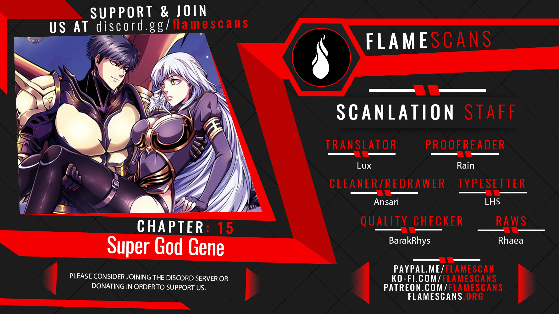 Super God Gene Chapter 15 - Page 1
