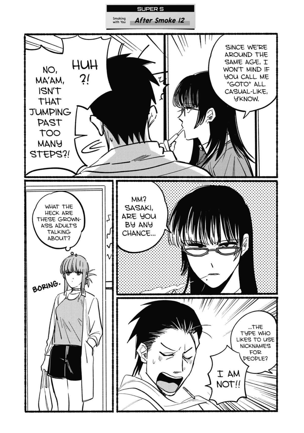 Smoking Behind the Supermarket with You Chapter 12 - Page 14