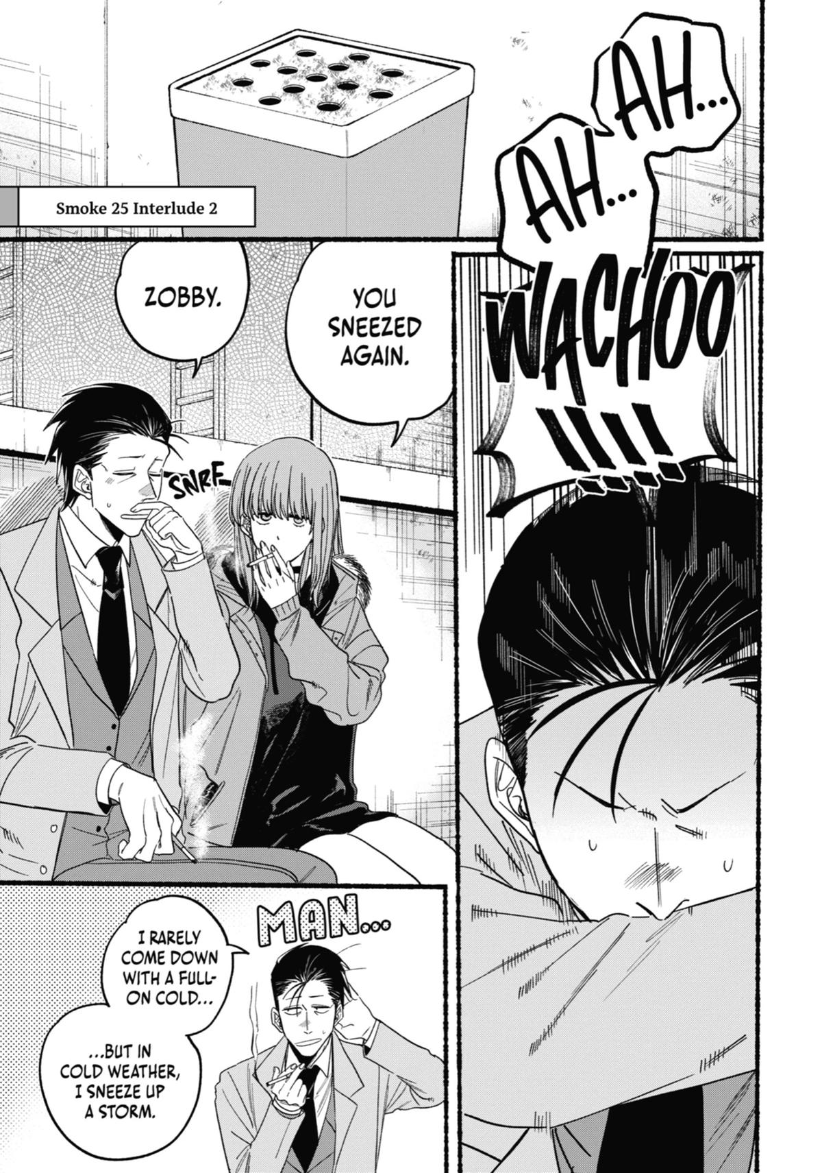 Smoking Behind the Supermarket with You Chapter 25.5 - Page 9