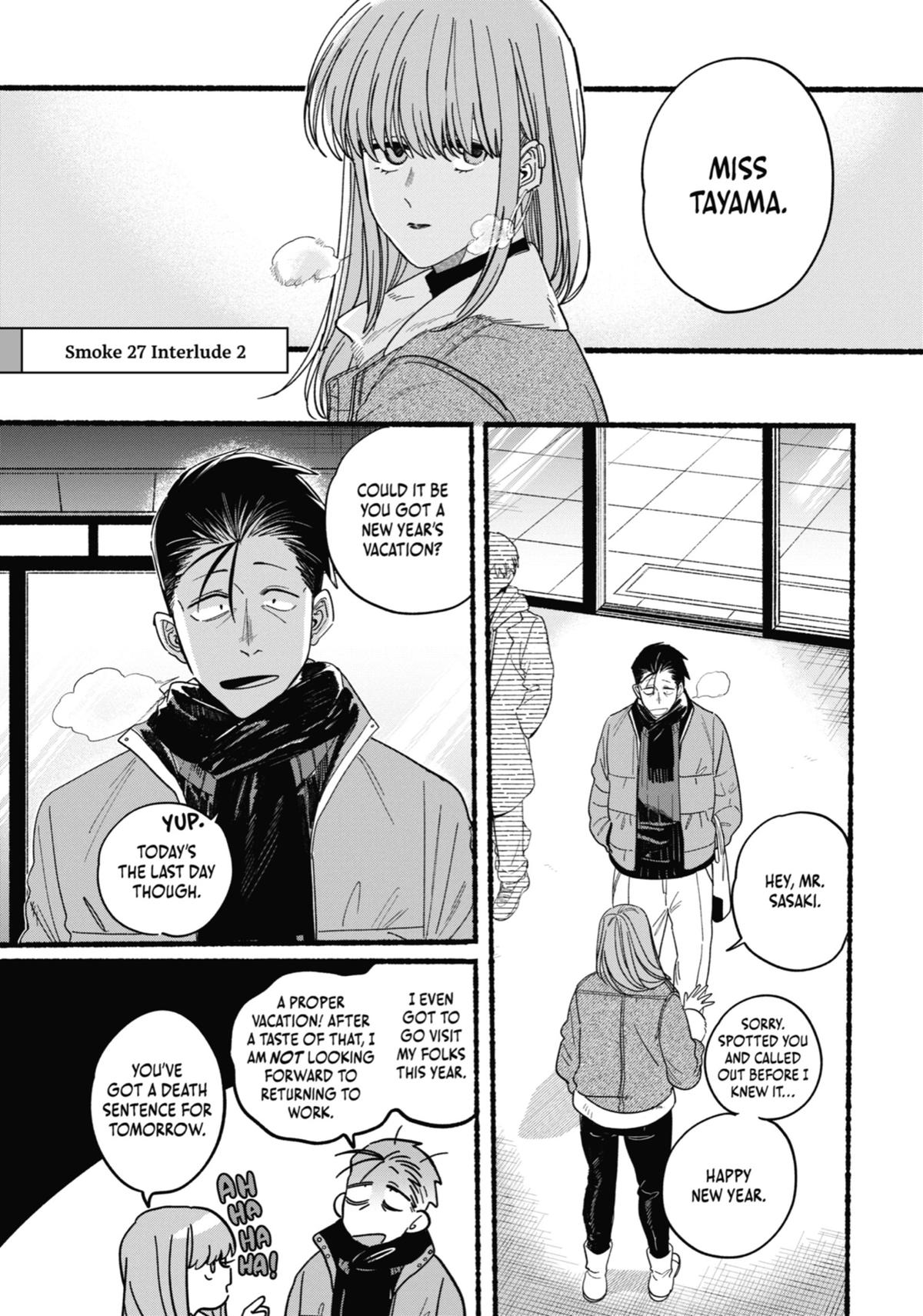Smoking Behind the Supermarket with You Chapter 27.5 - Page 9