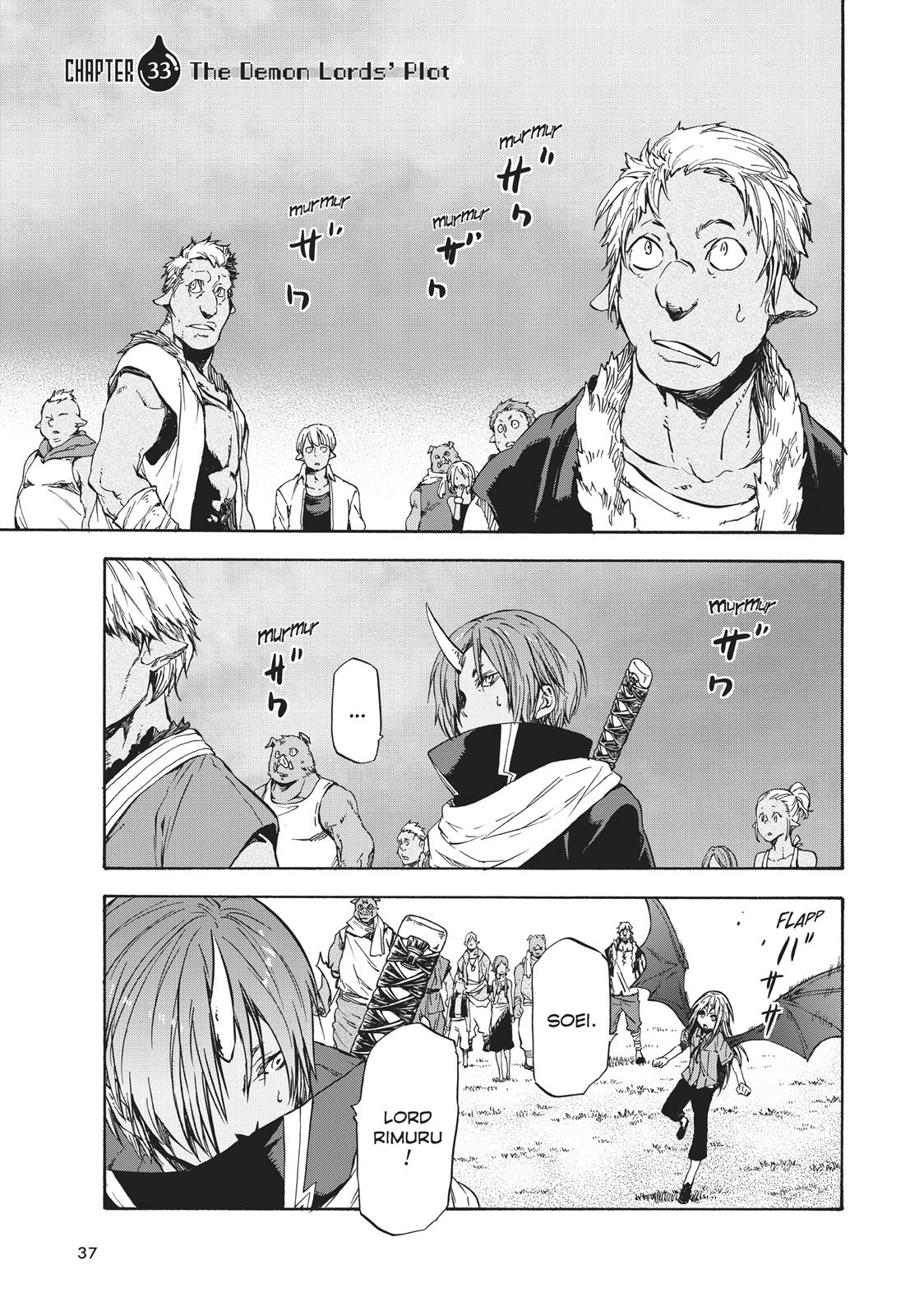 That Time I Got Reincarnated as a Slime Chapter 33 - Page 1