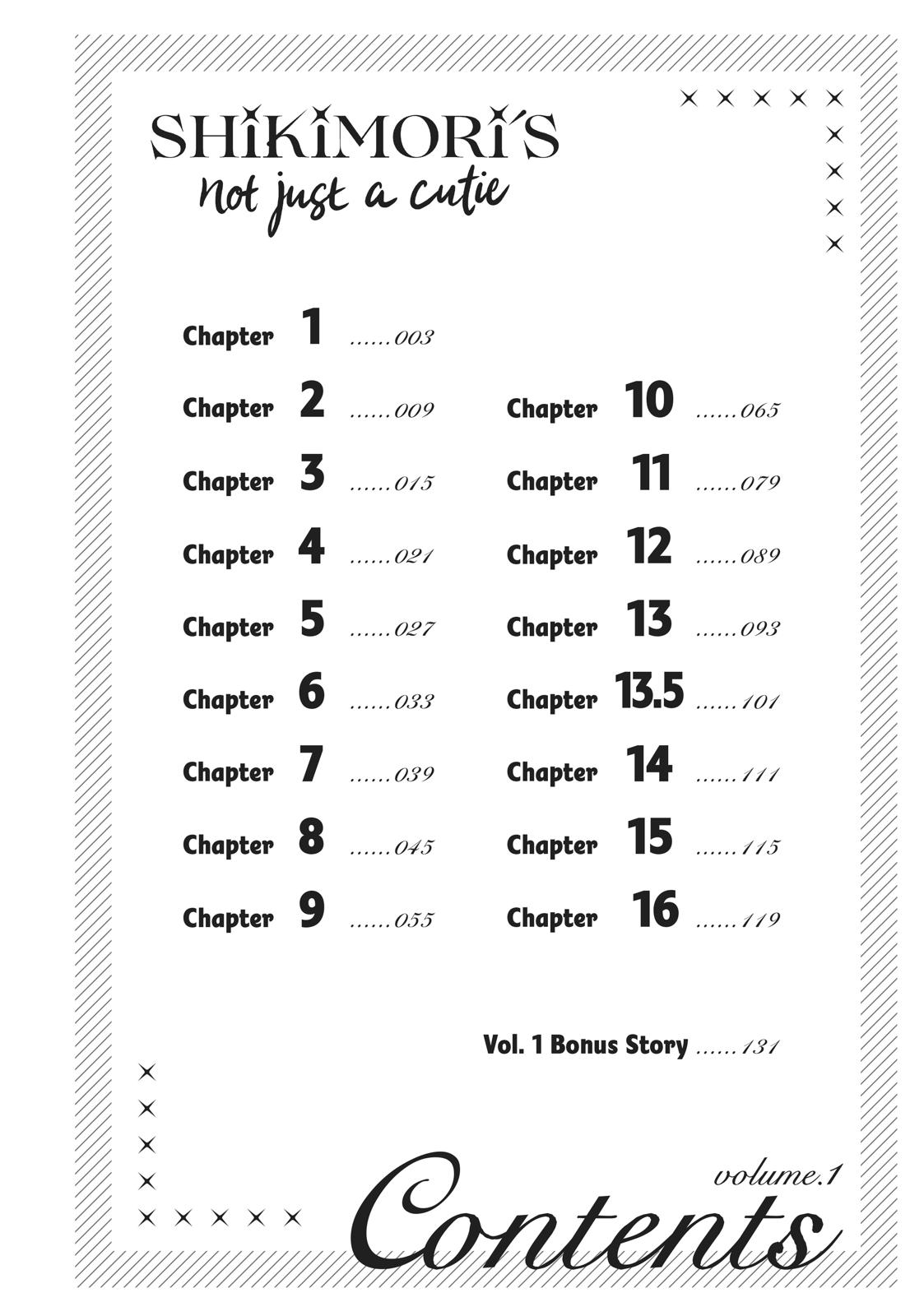 Shikimori's Not Just a Cutie Chapter 1 - Page 3